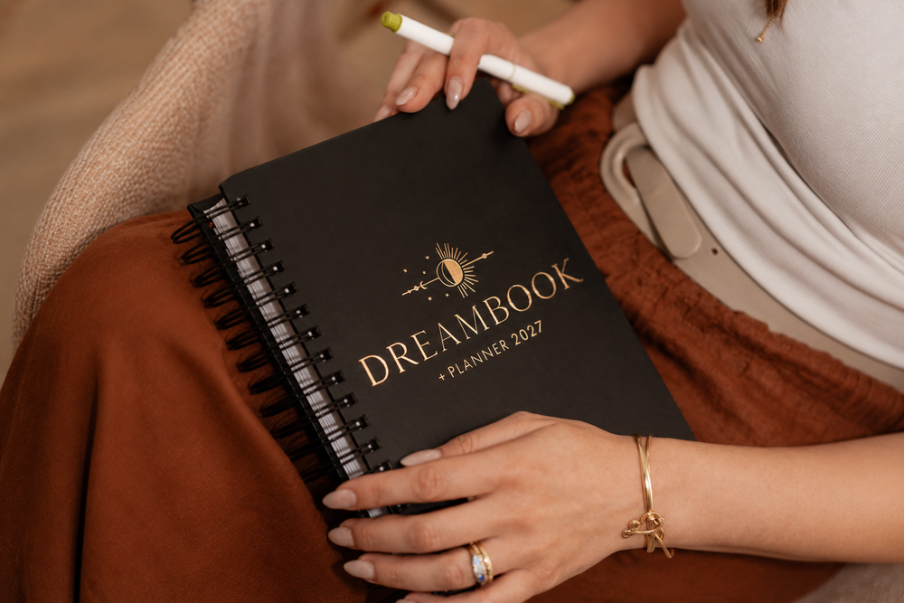 The Dreambook + Planner covers