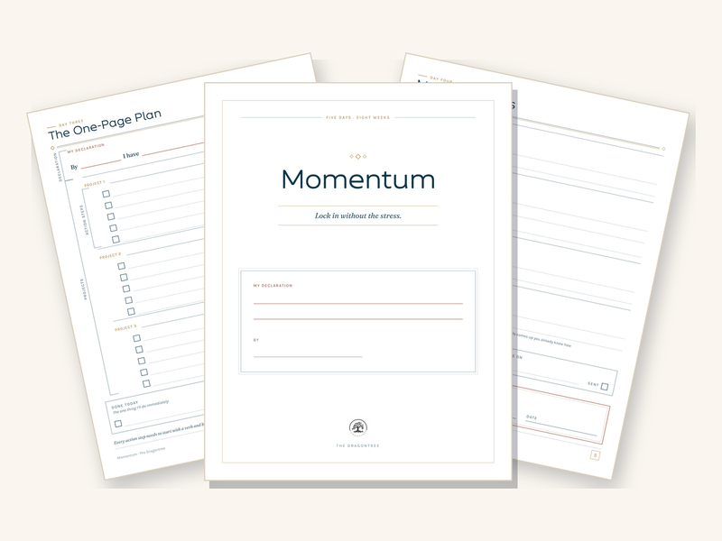 The Momentum printable pack