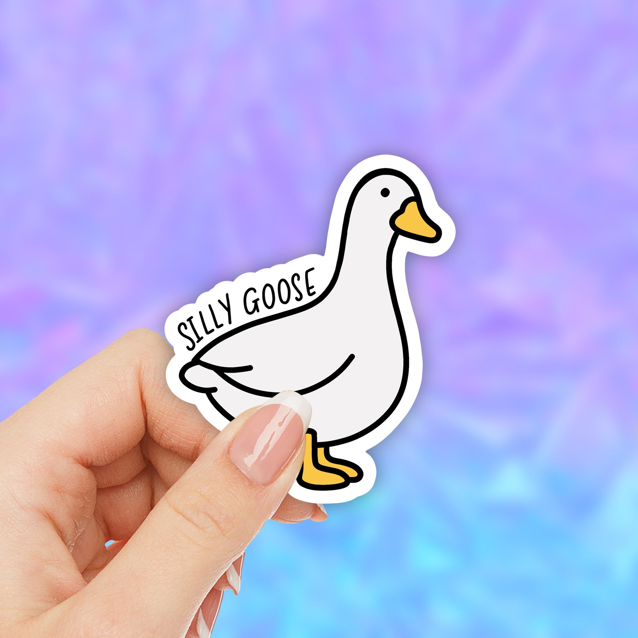 Silly Goose Sticker