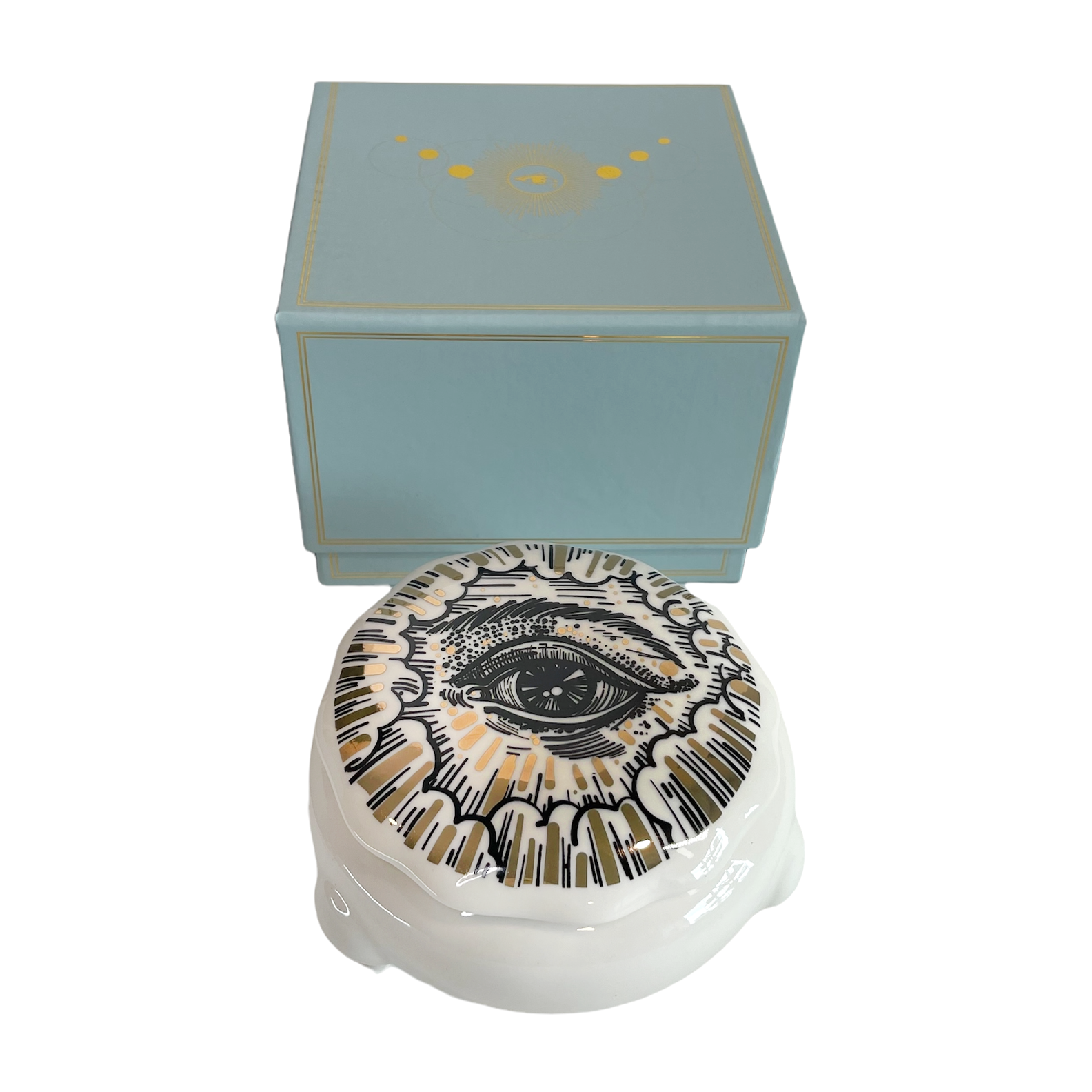 Mystic Eye Ceramic Box