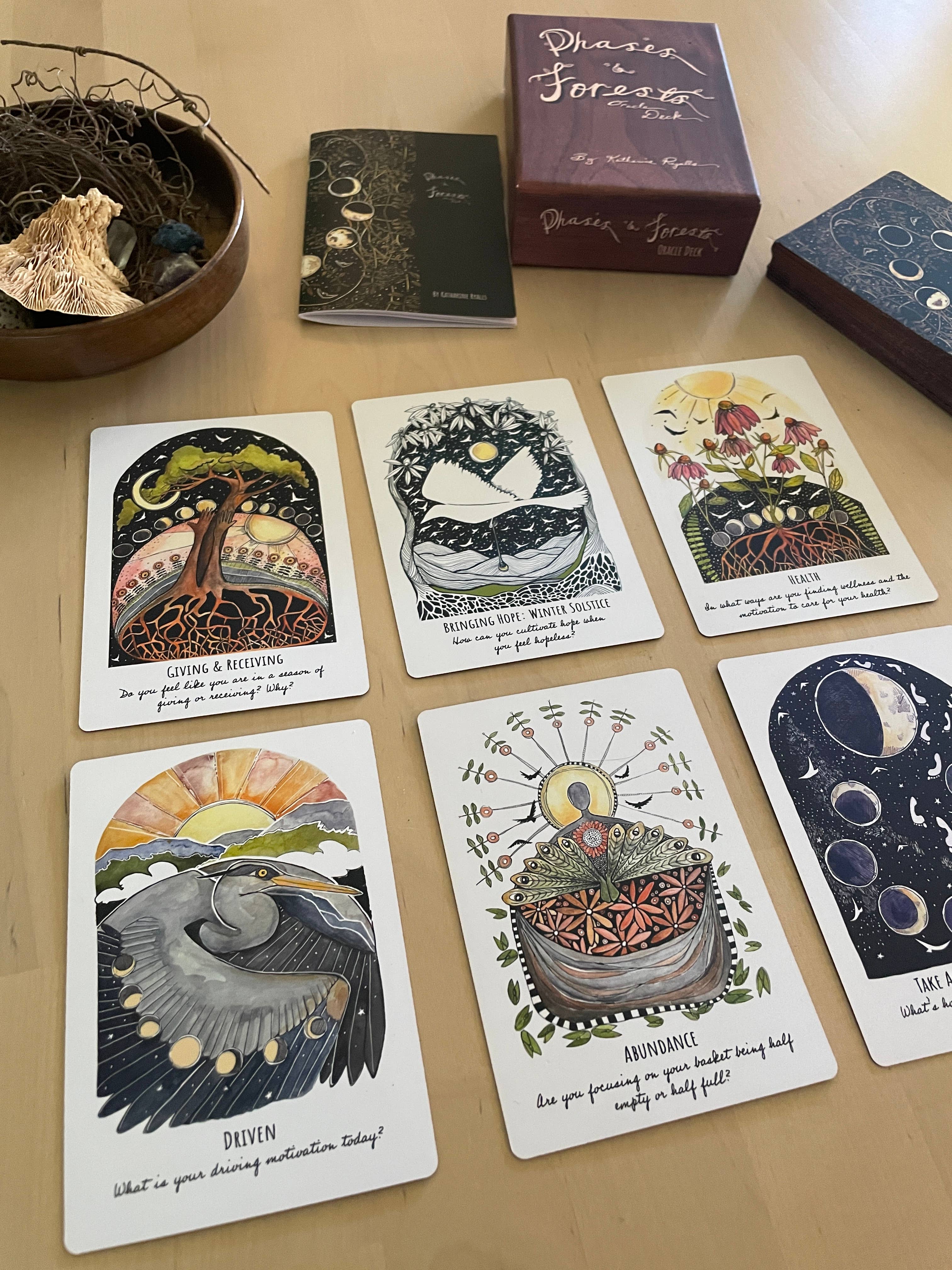 Phases and Forests Oracle Deck