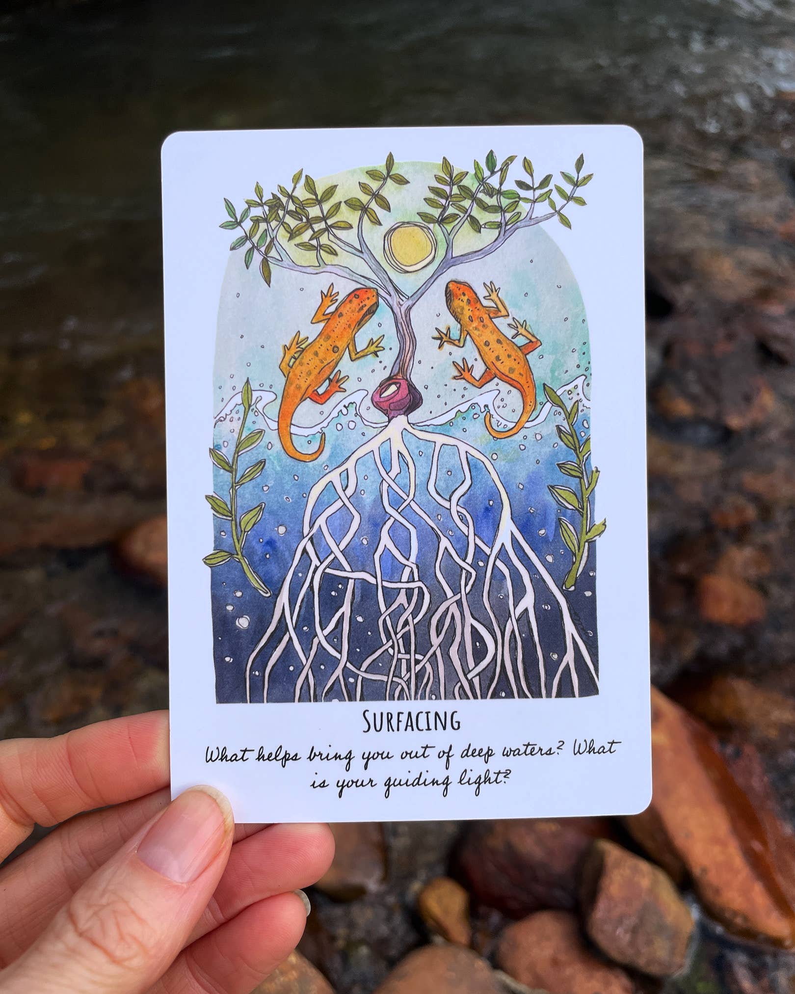 Phases and Forests Oracle Deck