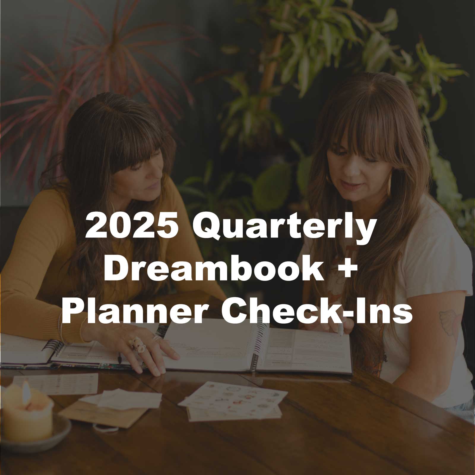 2025 Quarterly Check-in for the Dreambook & Planner