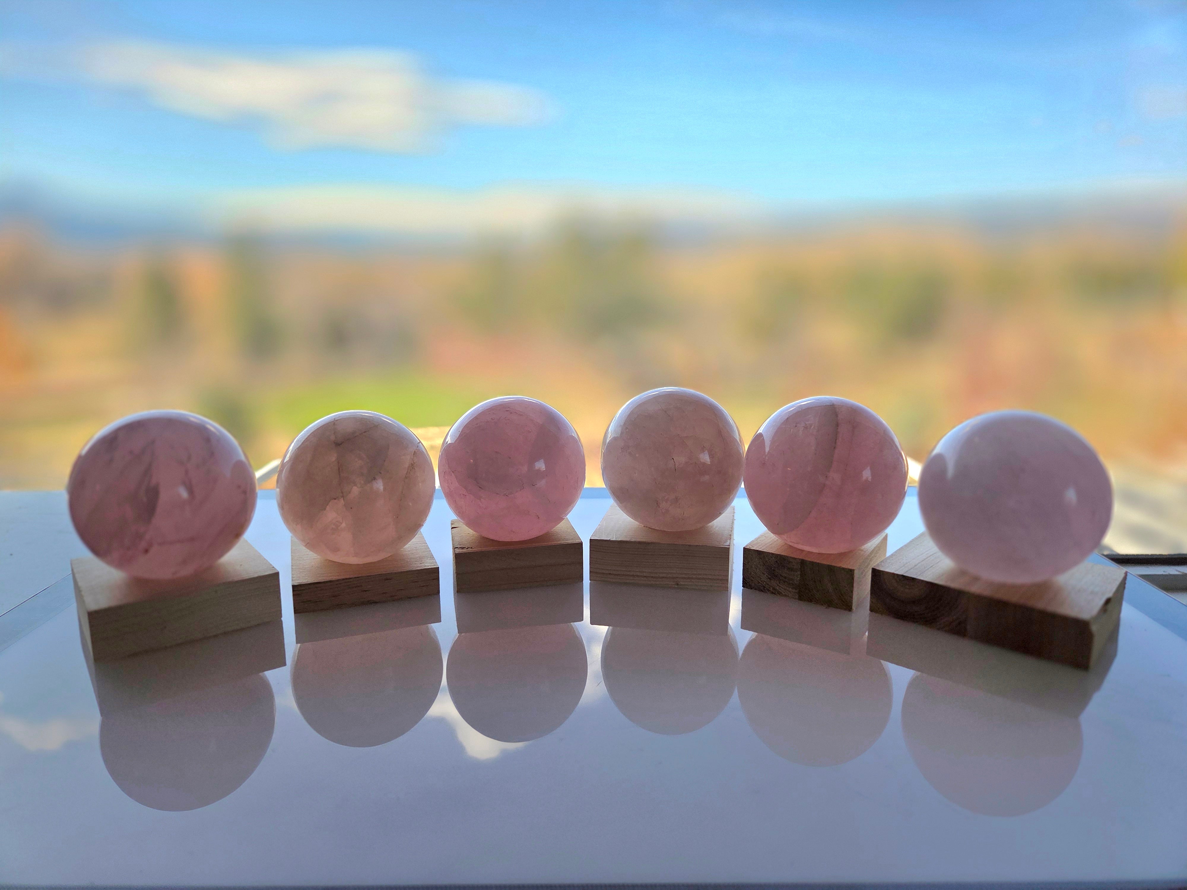 Rose Quartz Sphere