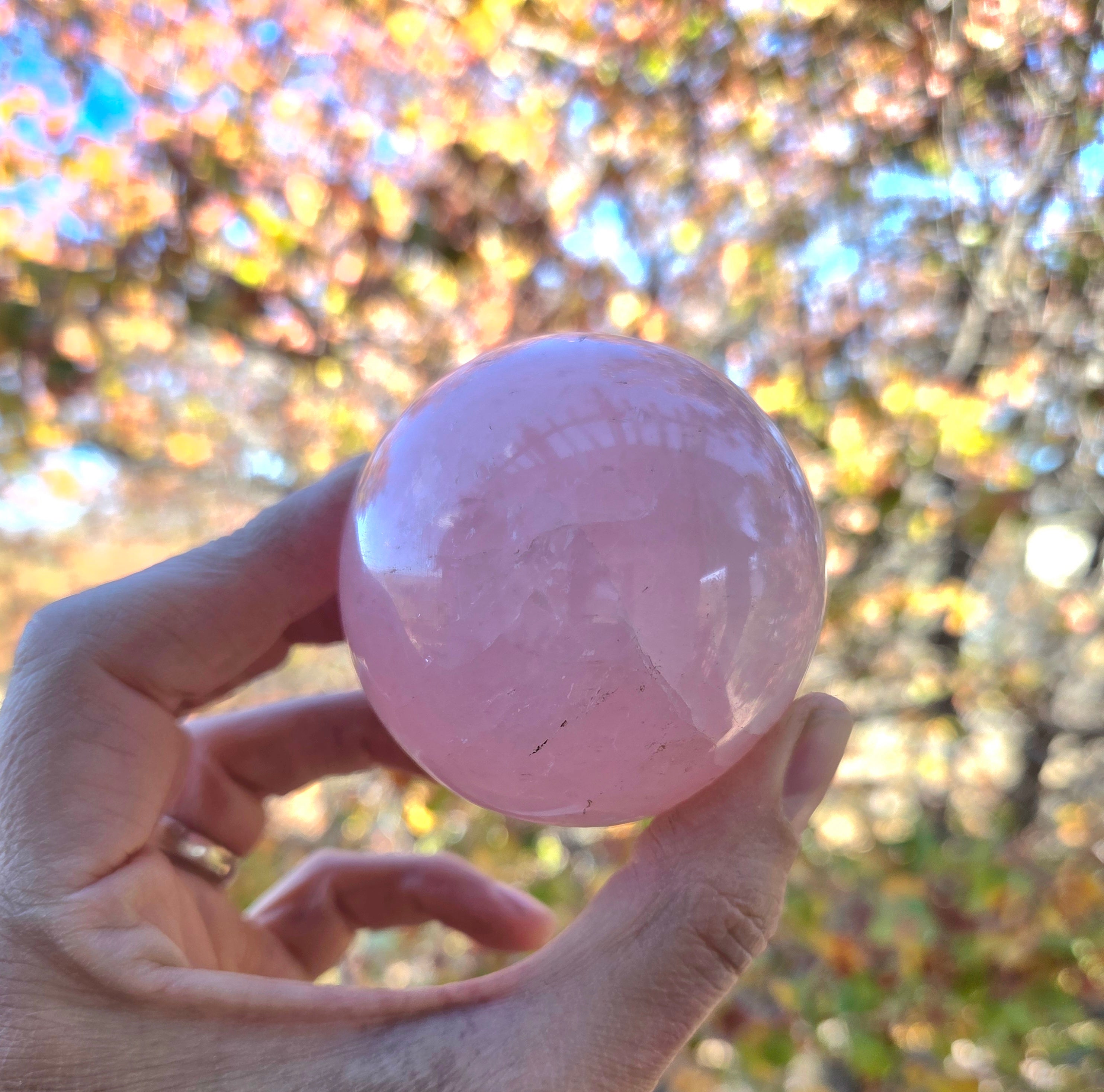 Rose Quartz Sphere