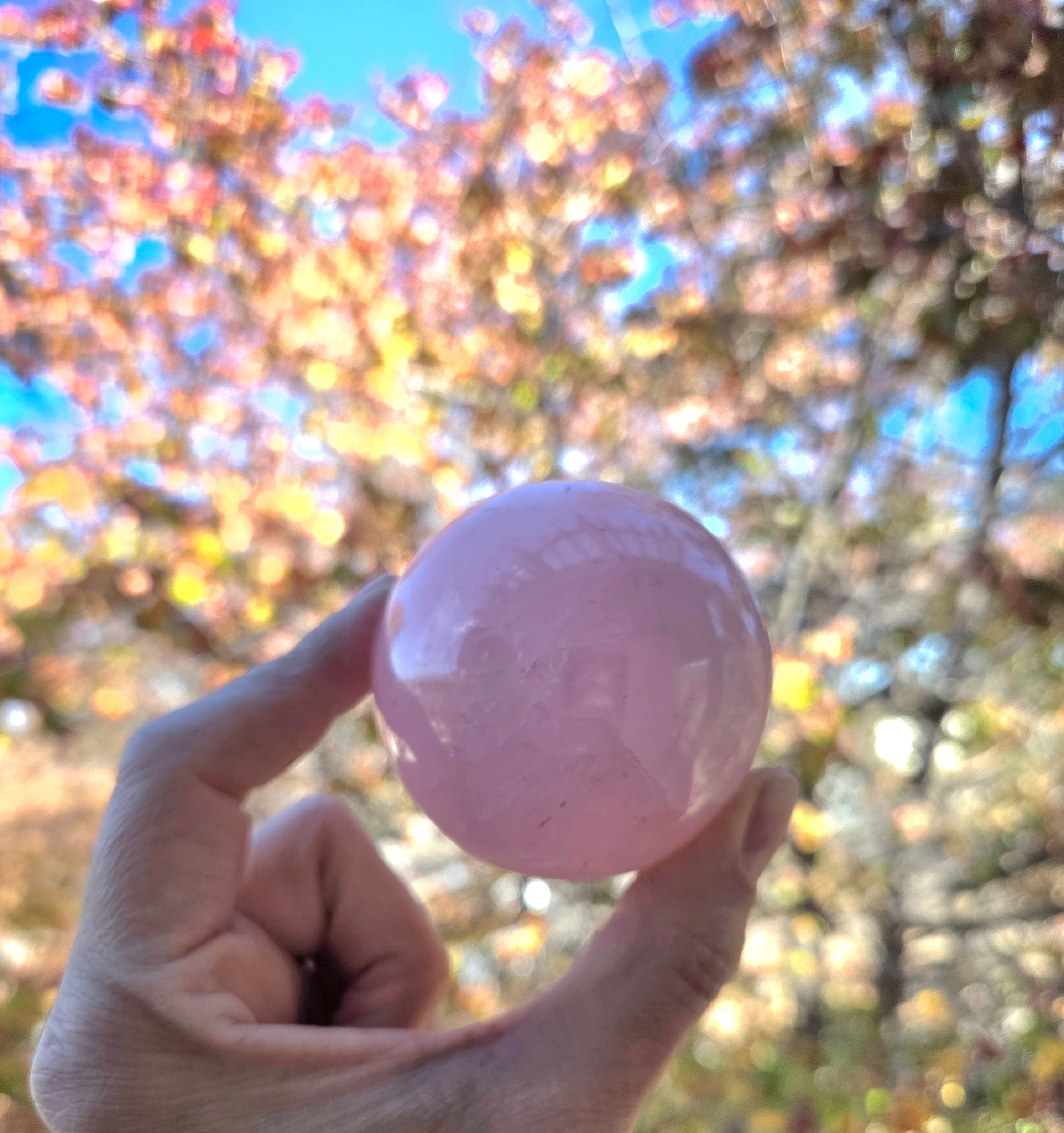 Rose Quartz Sphere