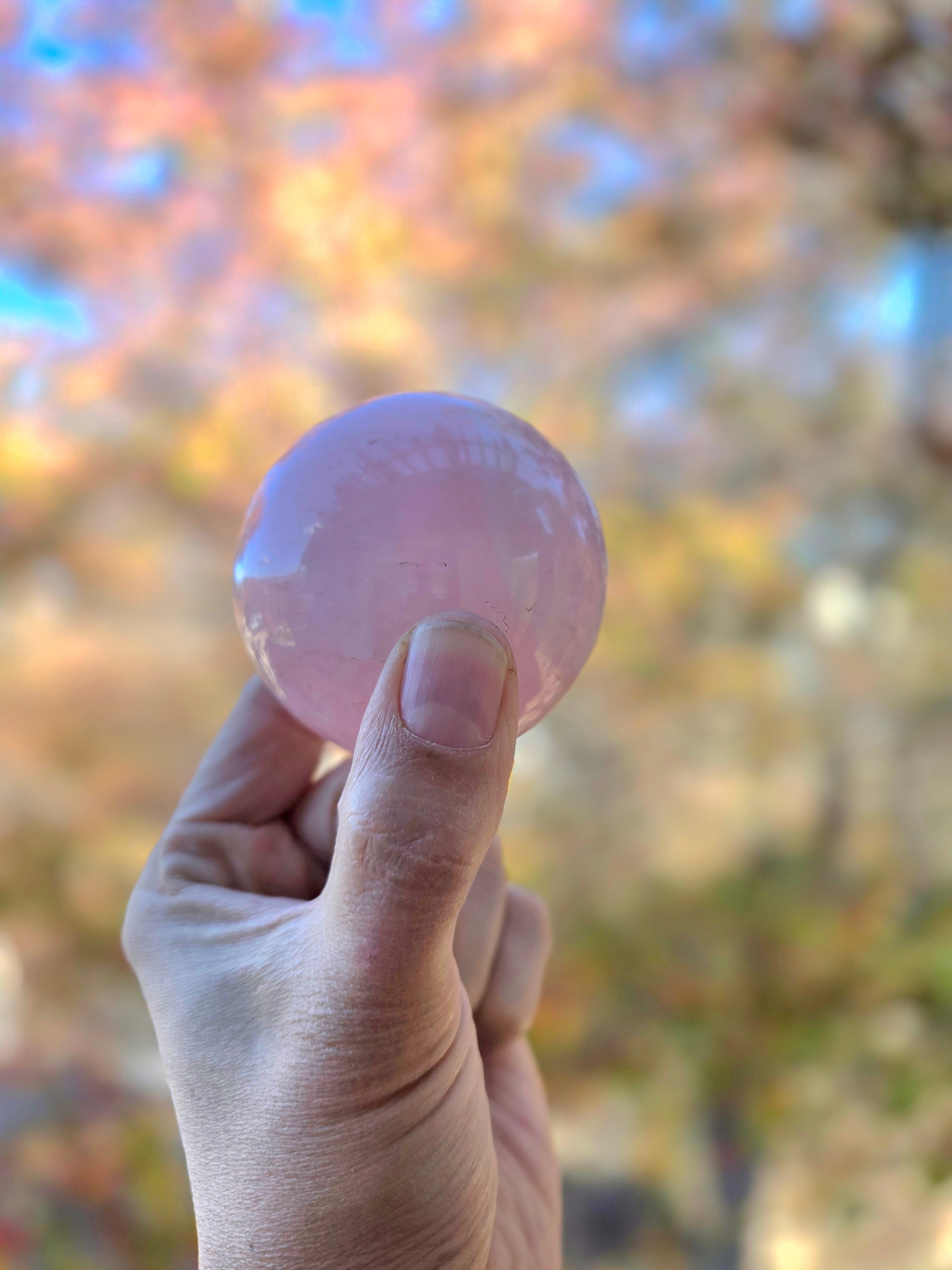 Rose Quartz Sphere