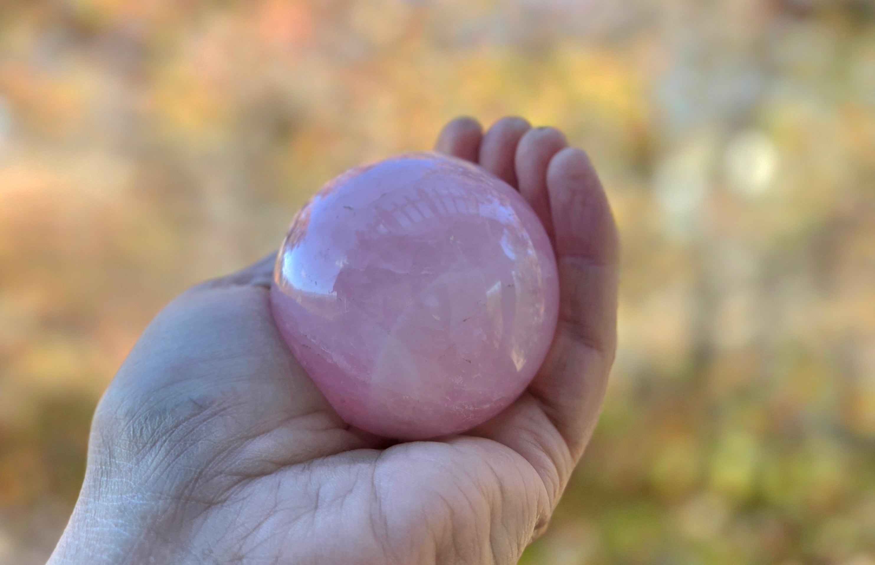Rose Quartz Sphere