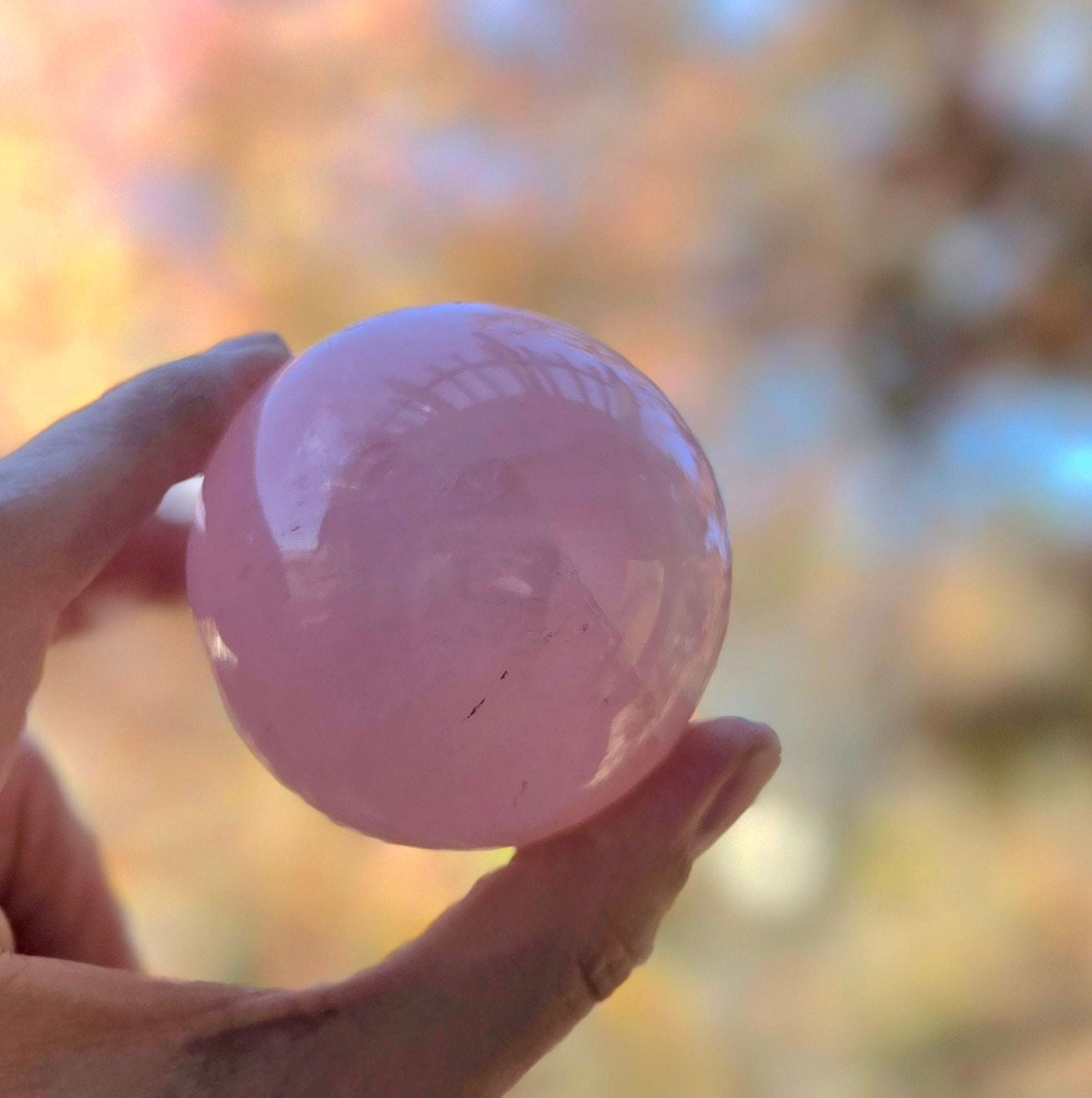 Rose Quartz Sphere