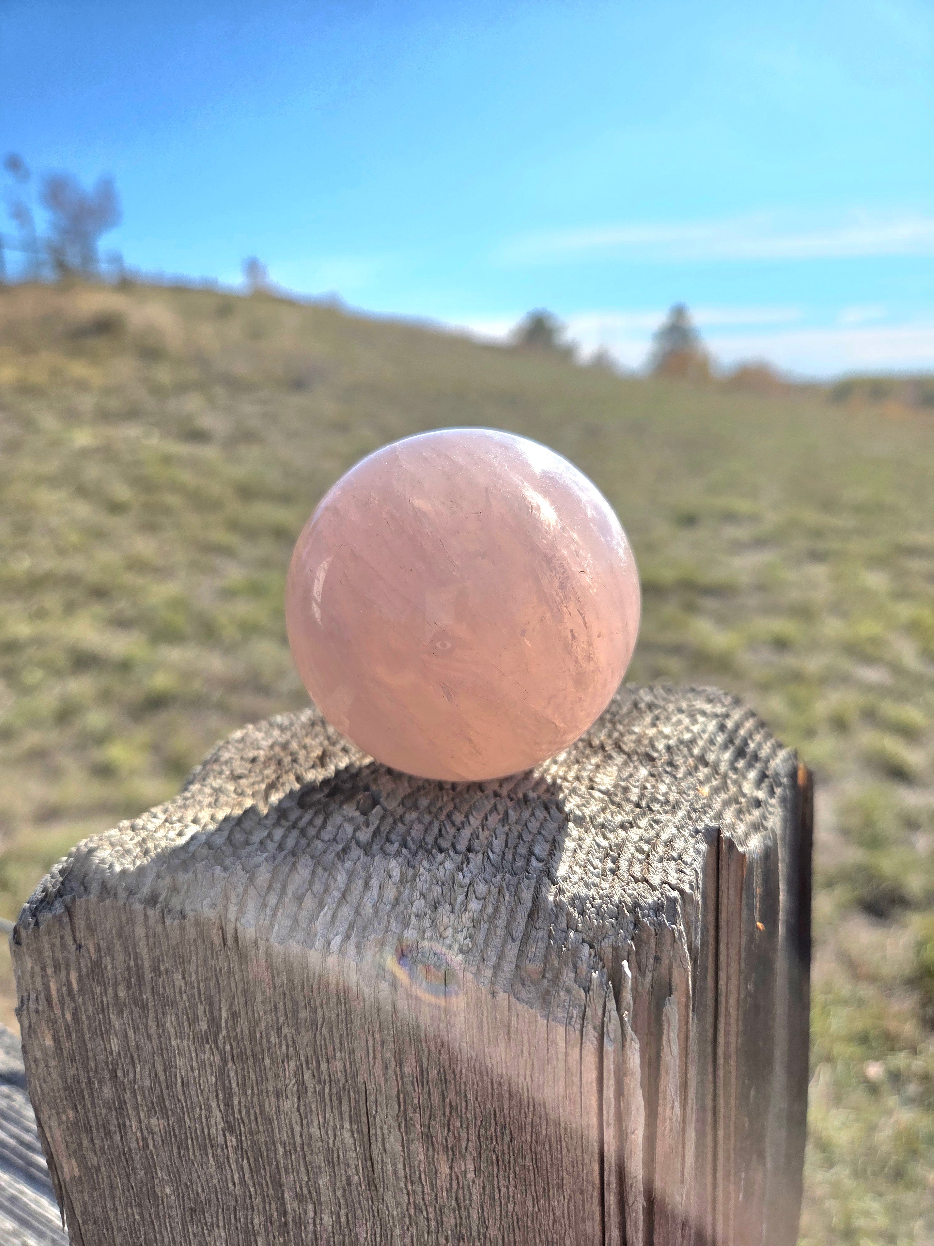 Rose Quartz Sphere