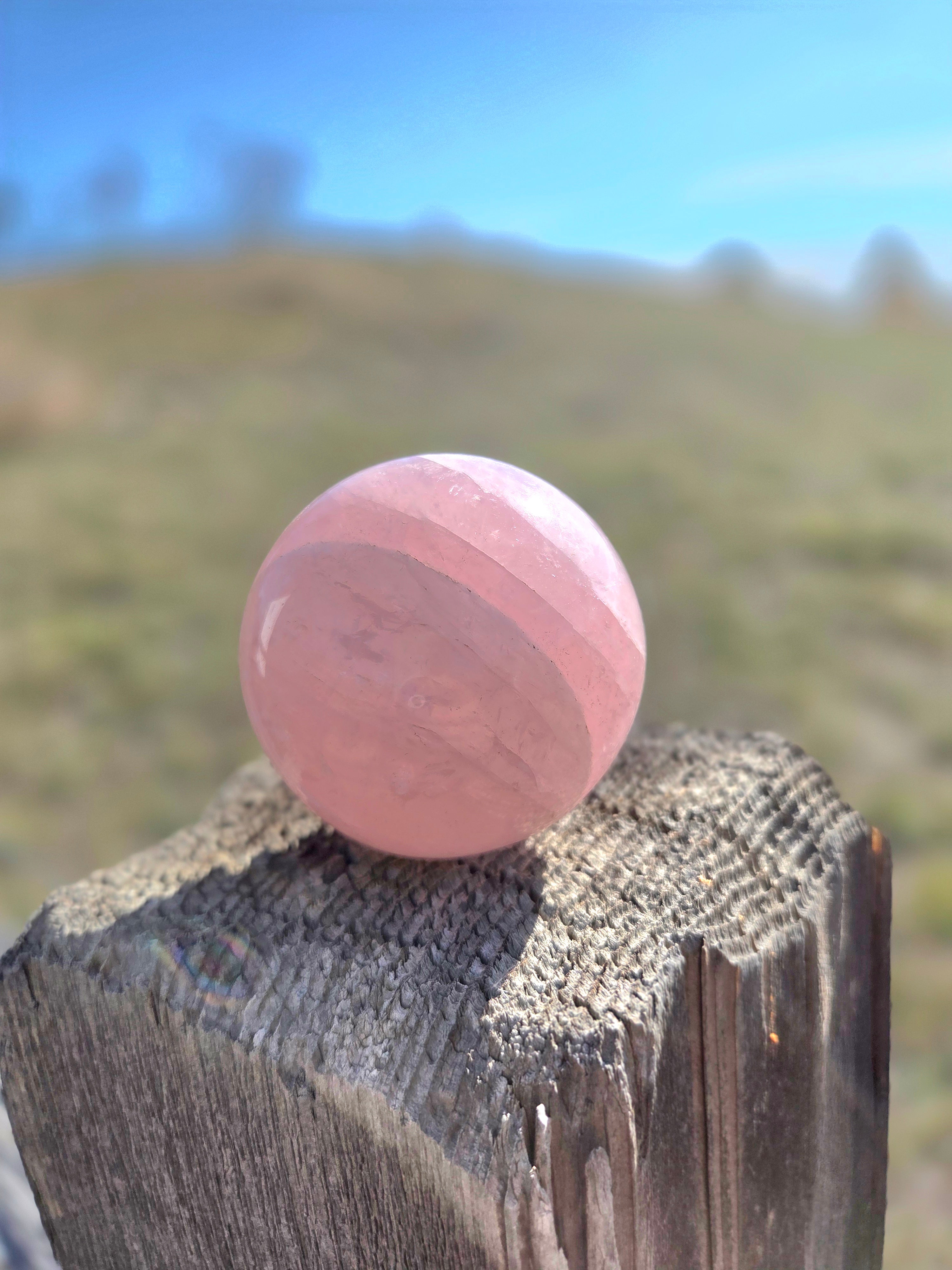 Rose Quartz Sphere