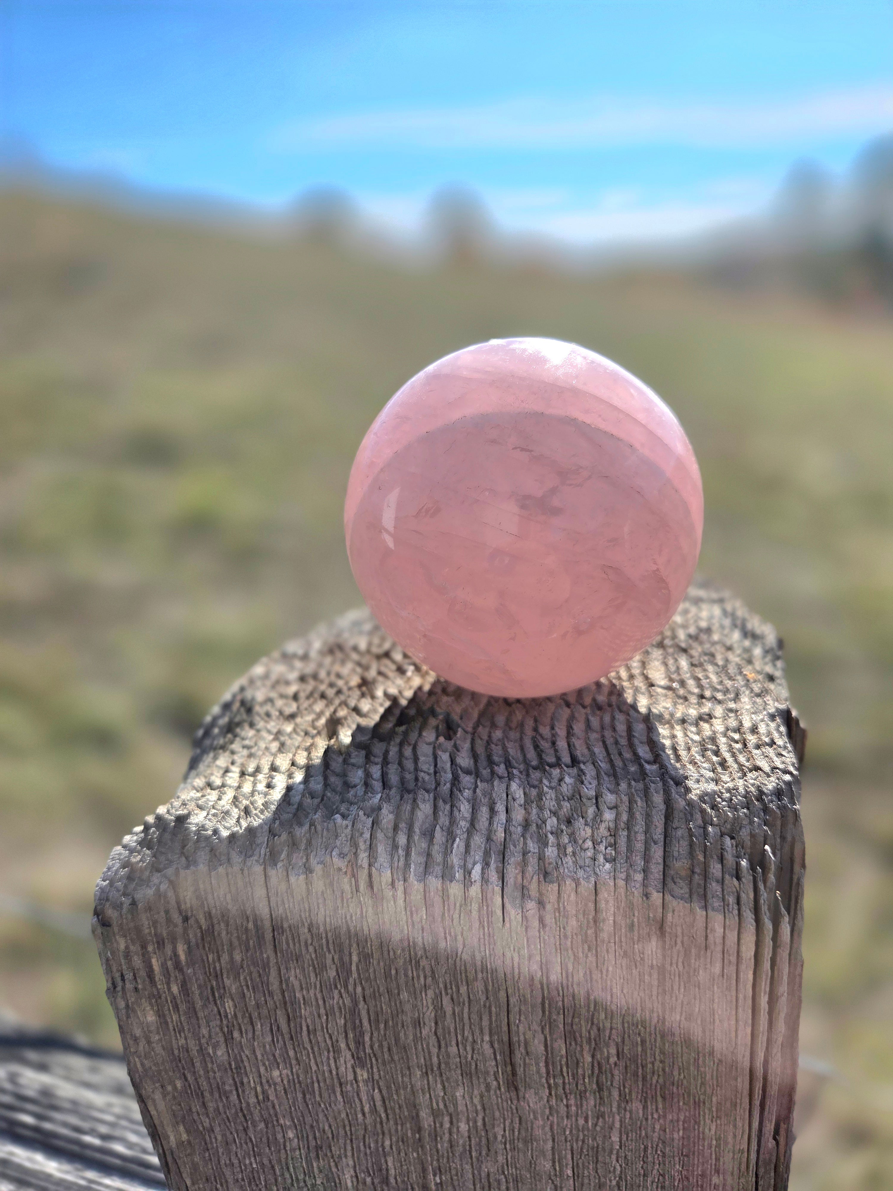 Rose Quartz Sphere