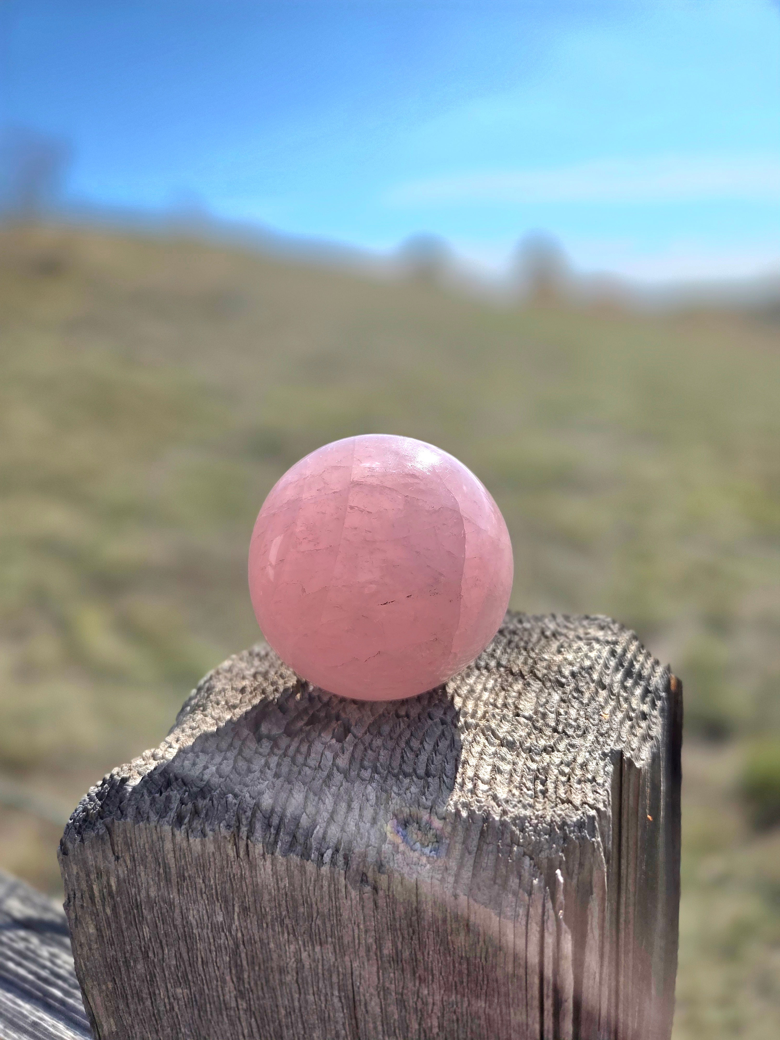Rose Quartz Sphere