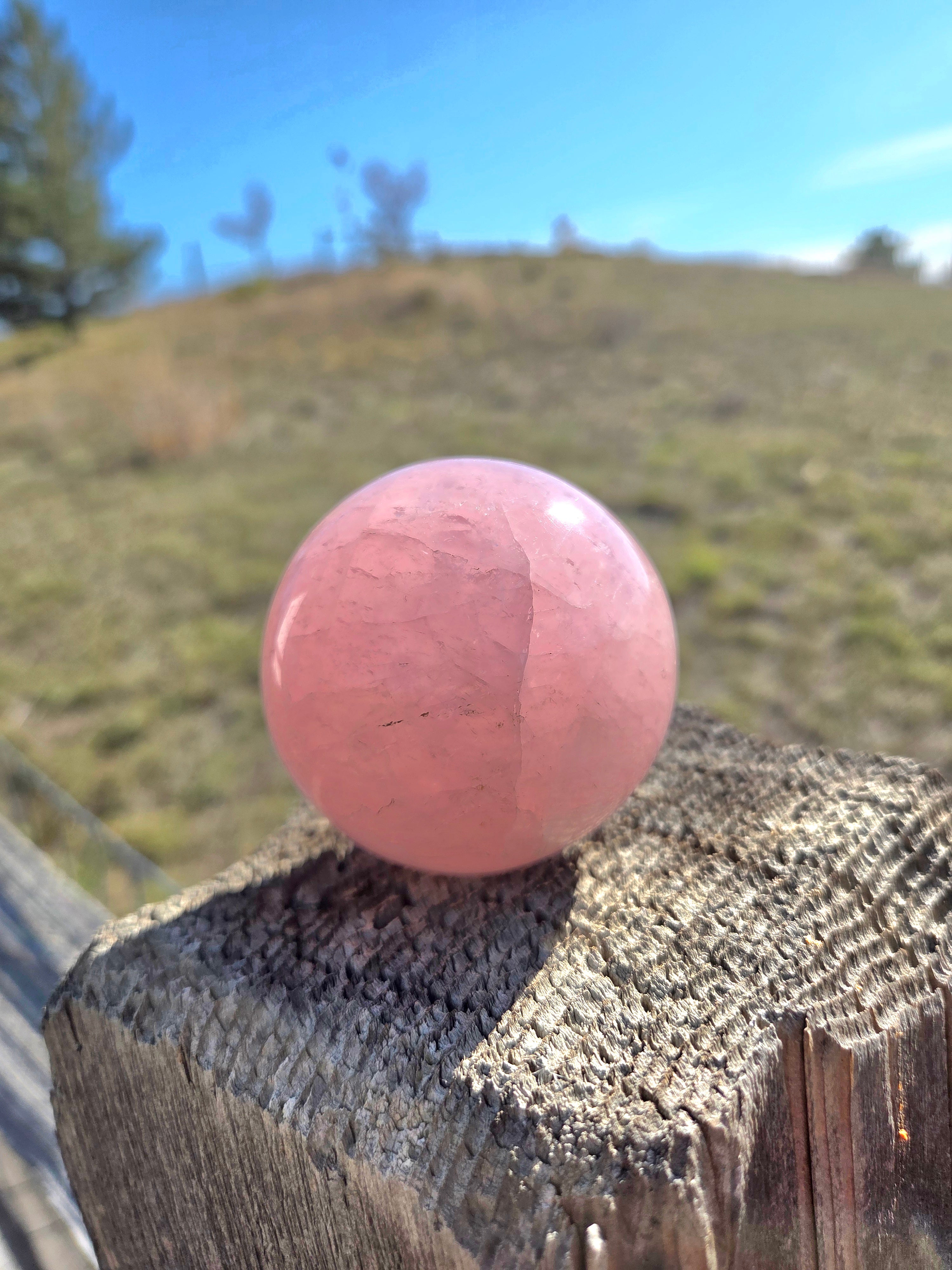 Rose Quartz Sphere