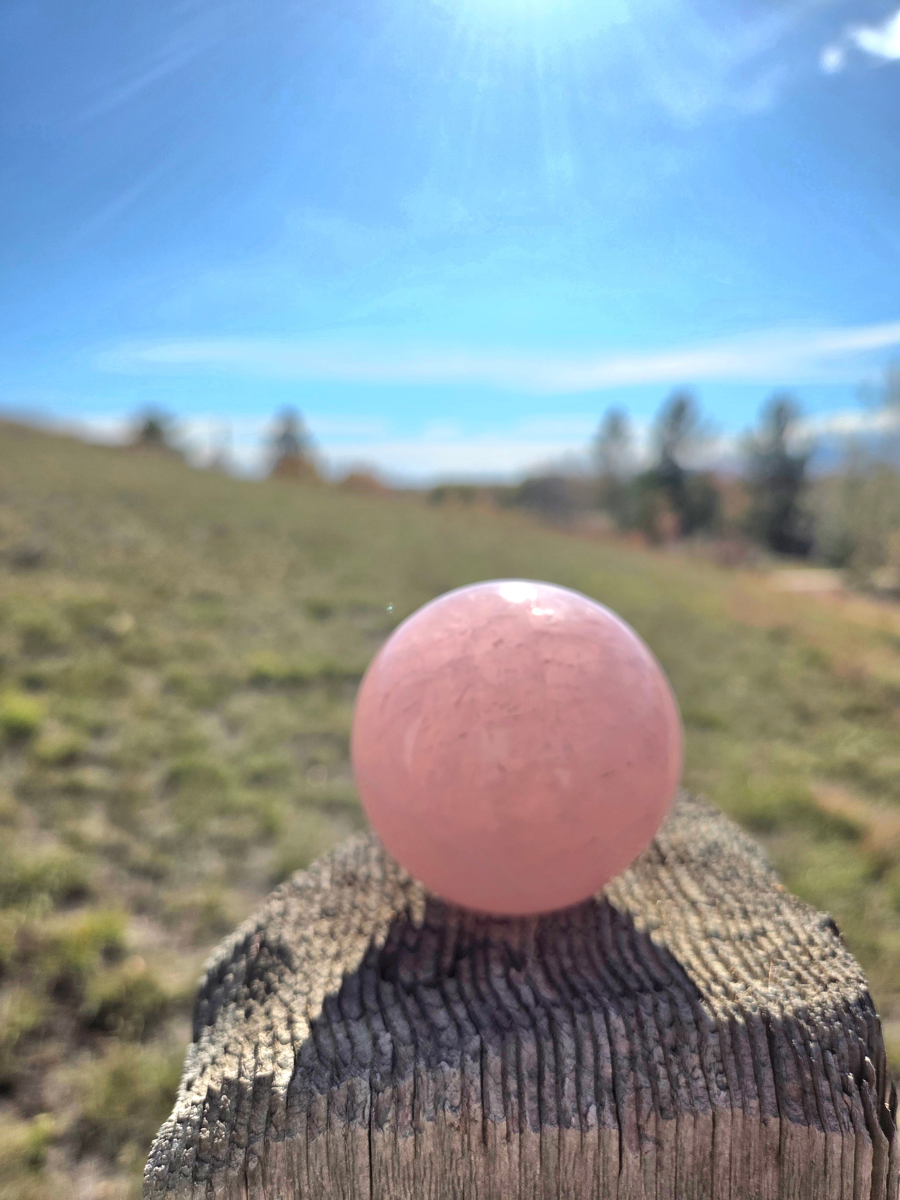 Rose Quartz Sphere
