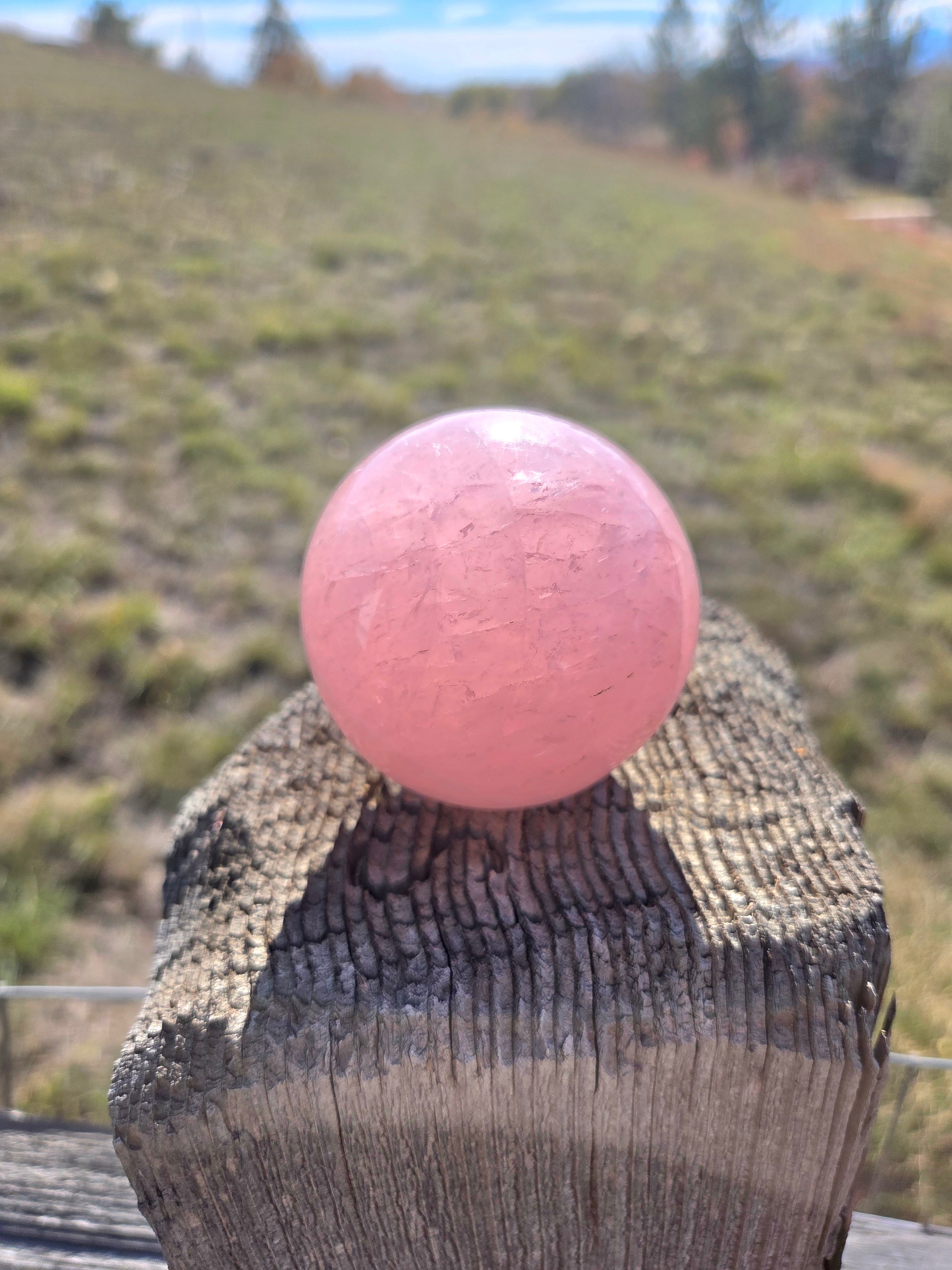 Rose Quartz Sphere