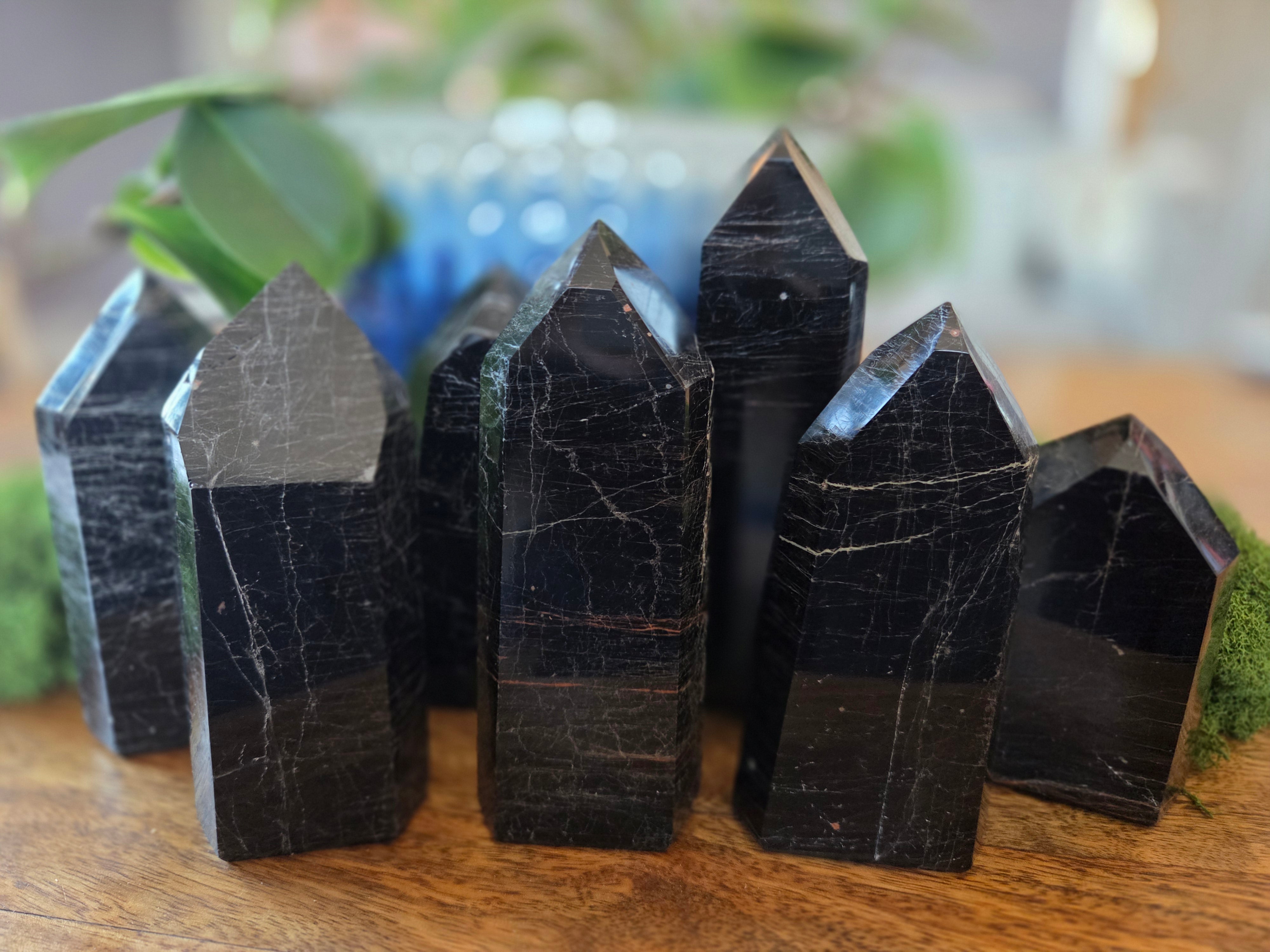 Black Tourmaline Towers - B size