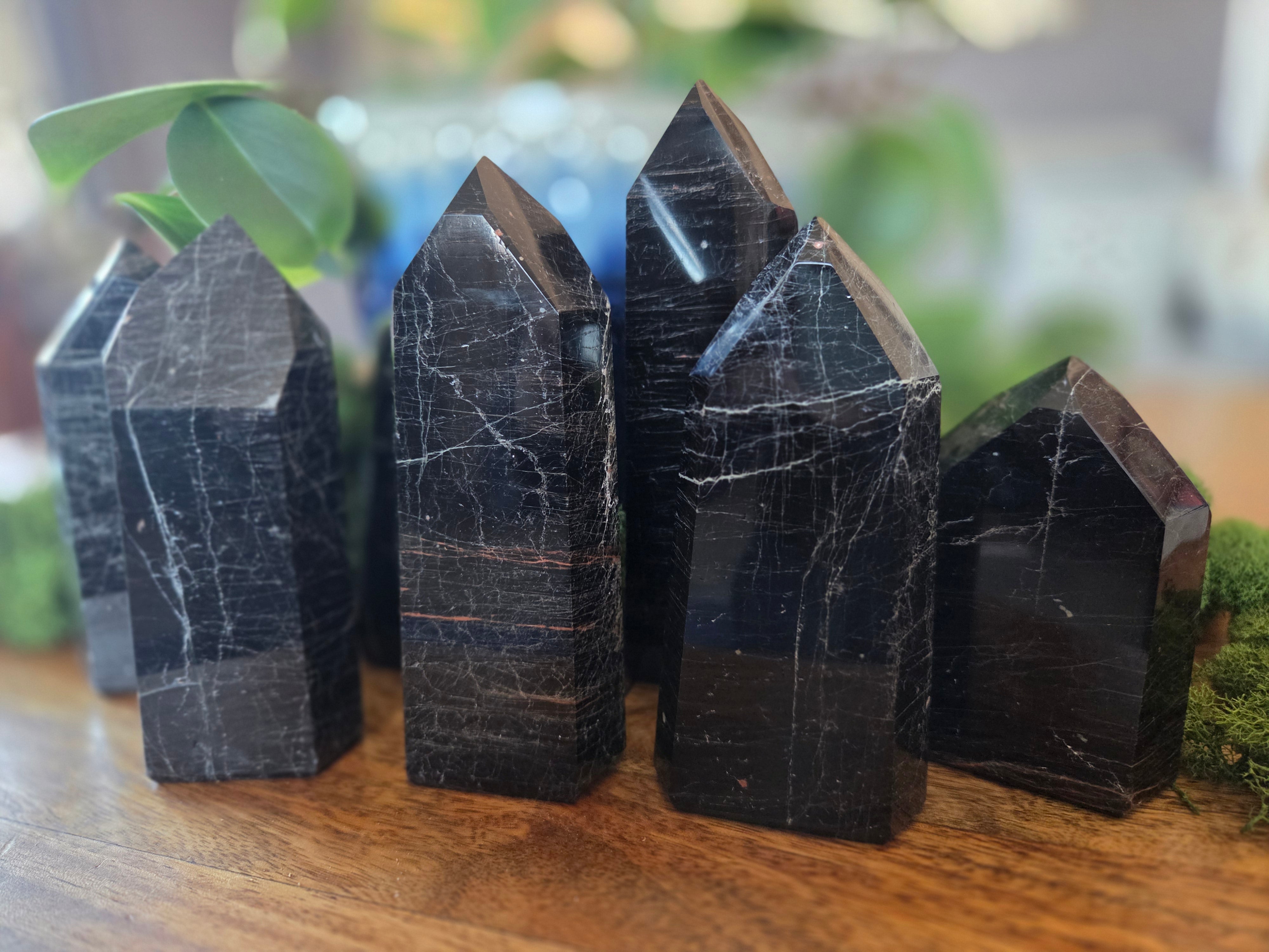 Black Tourmaline Towers - B size