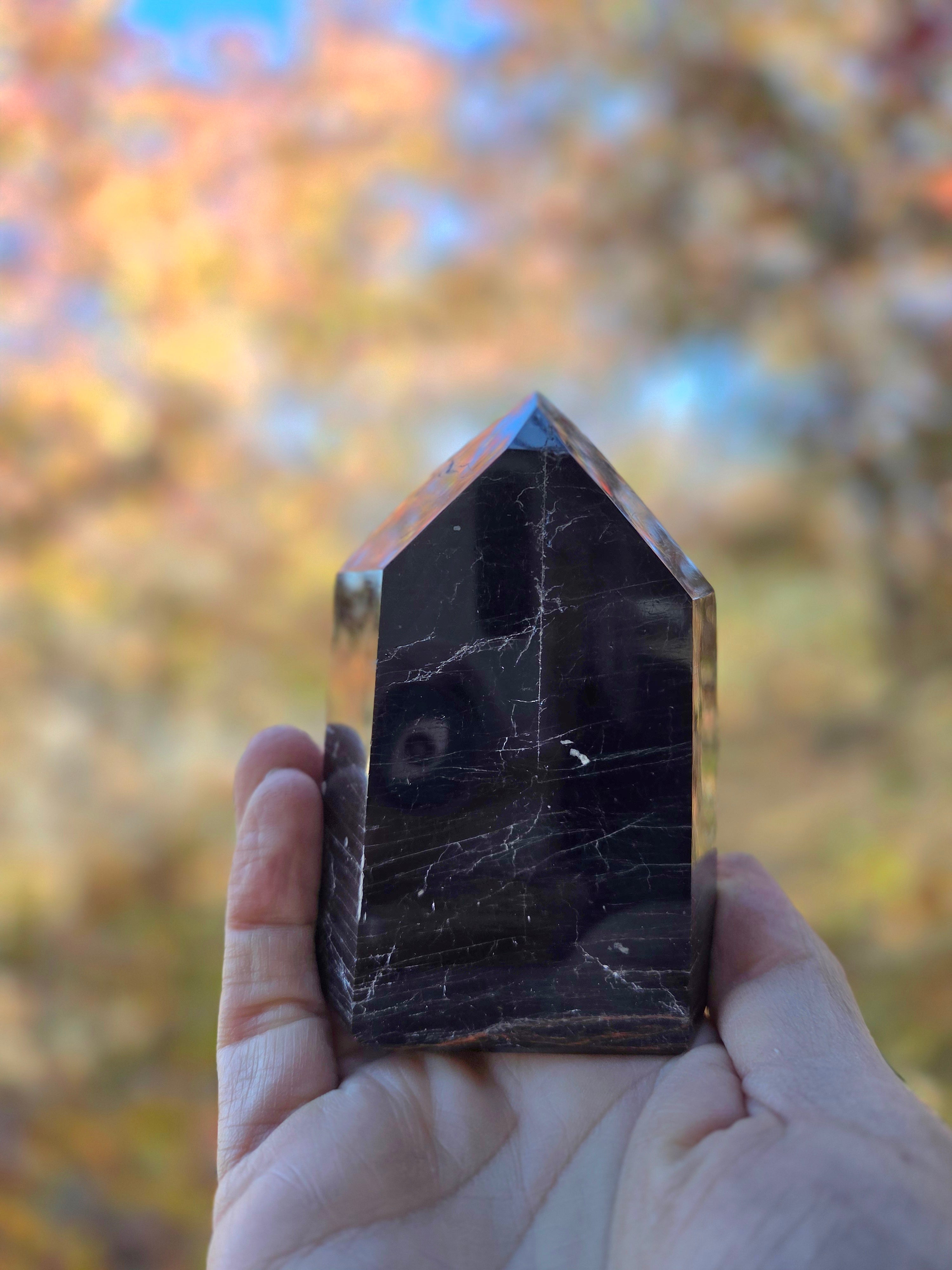 Black Tourmaline Towers - B size