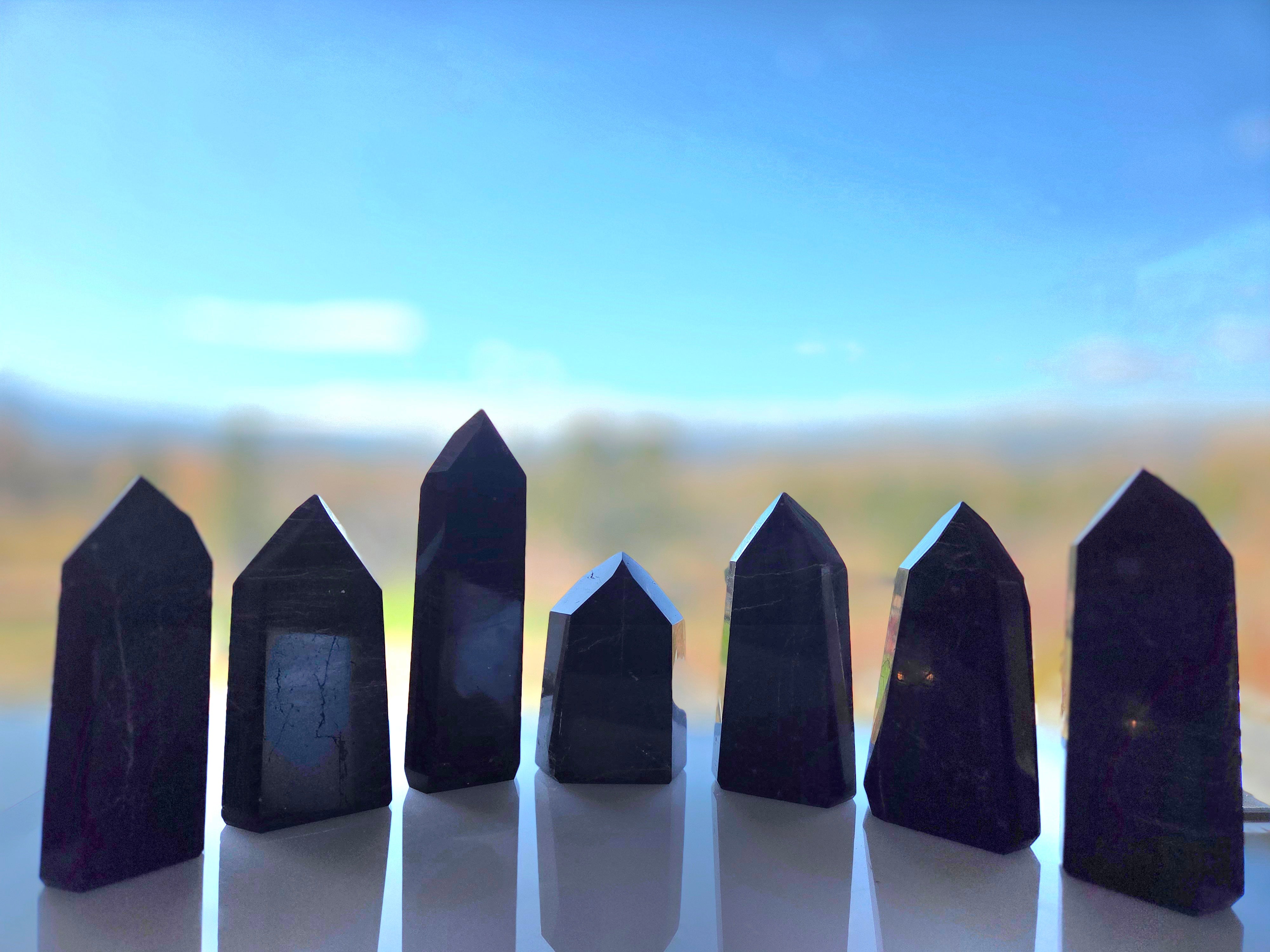Black Tourmaline Towers - B size