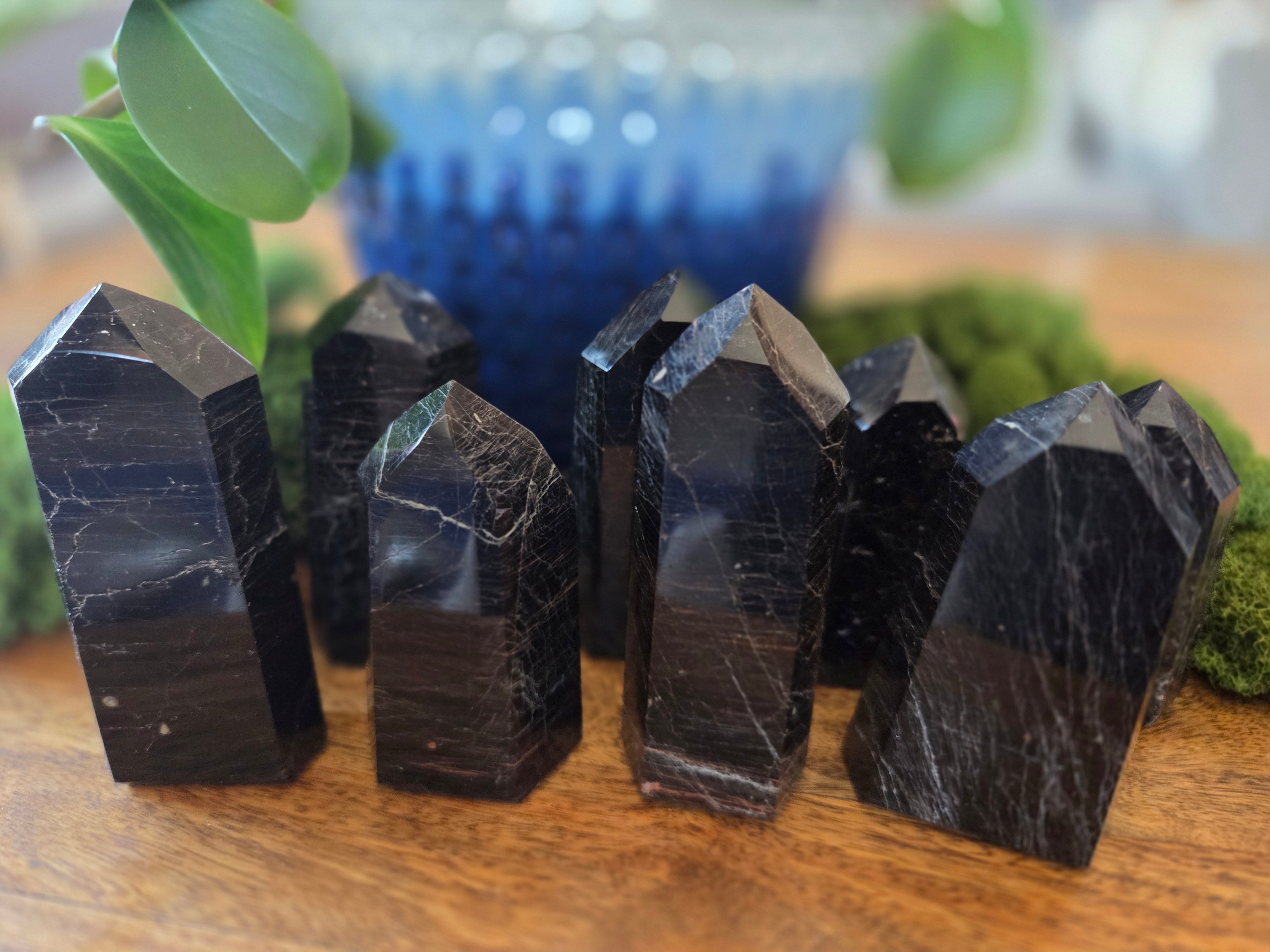 Black Tourmaline Towers - A size