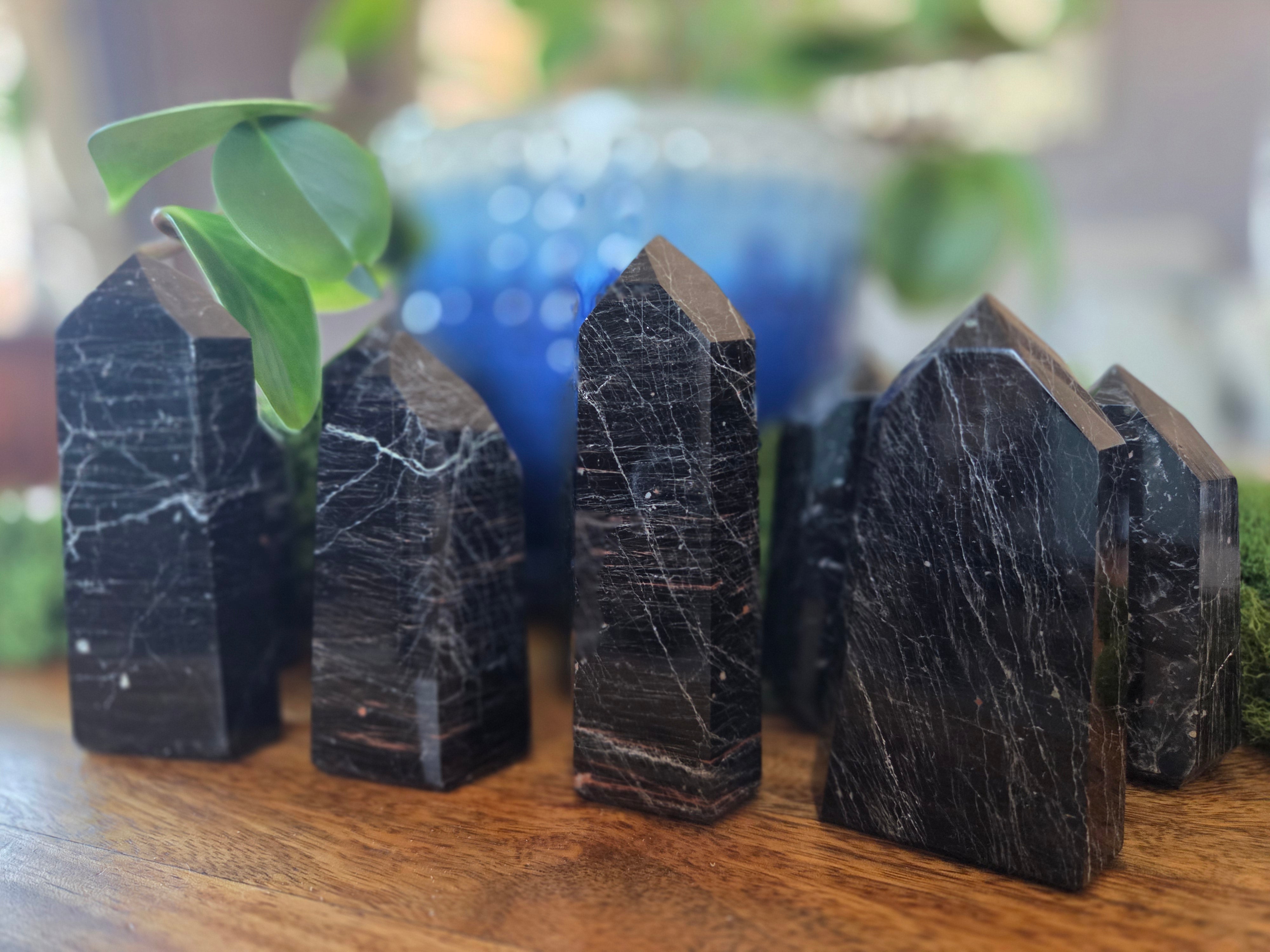 Black Tourmaline Towers - A size