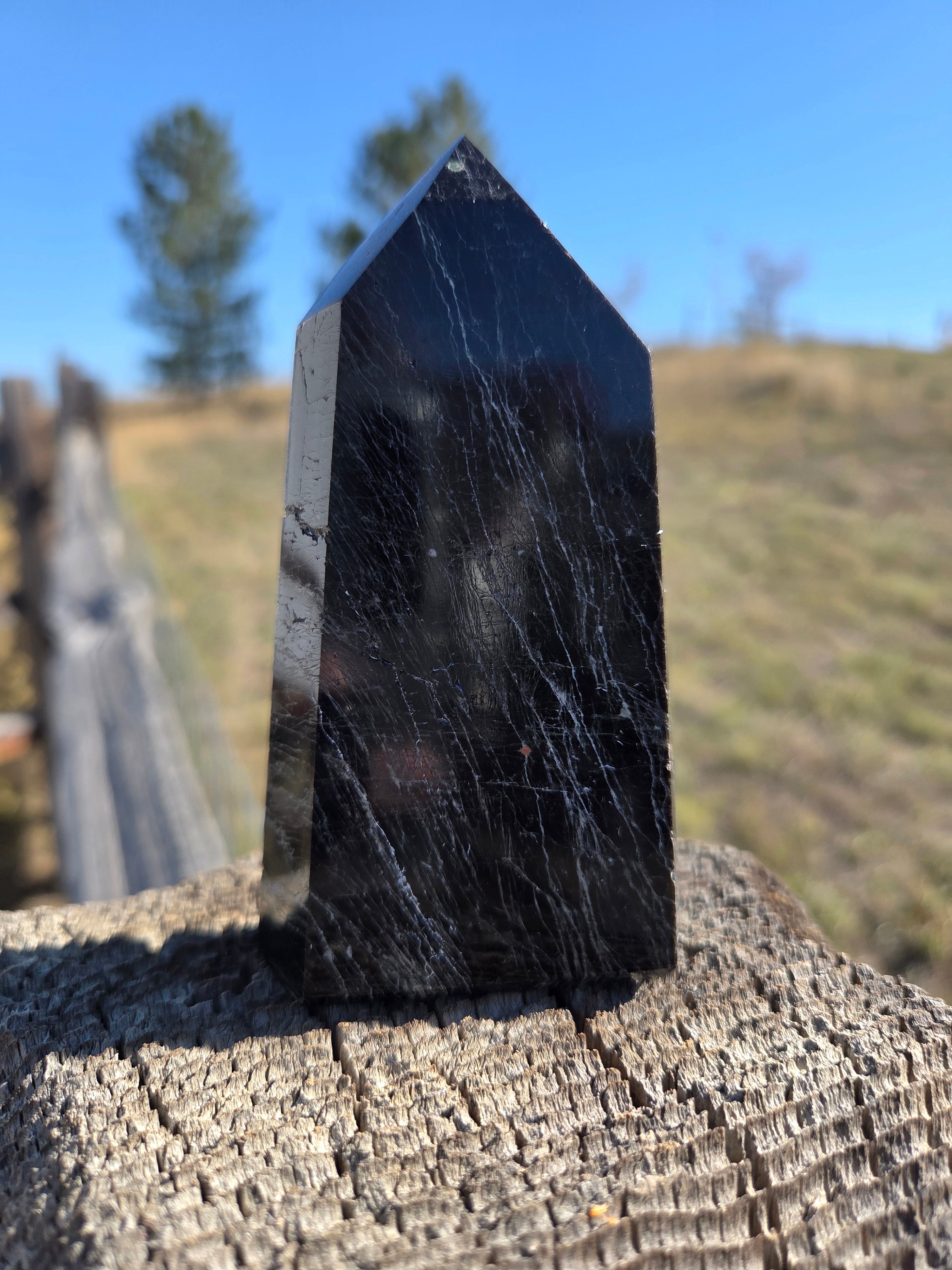Black Tourmaline Towers - A size