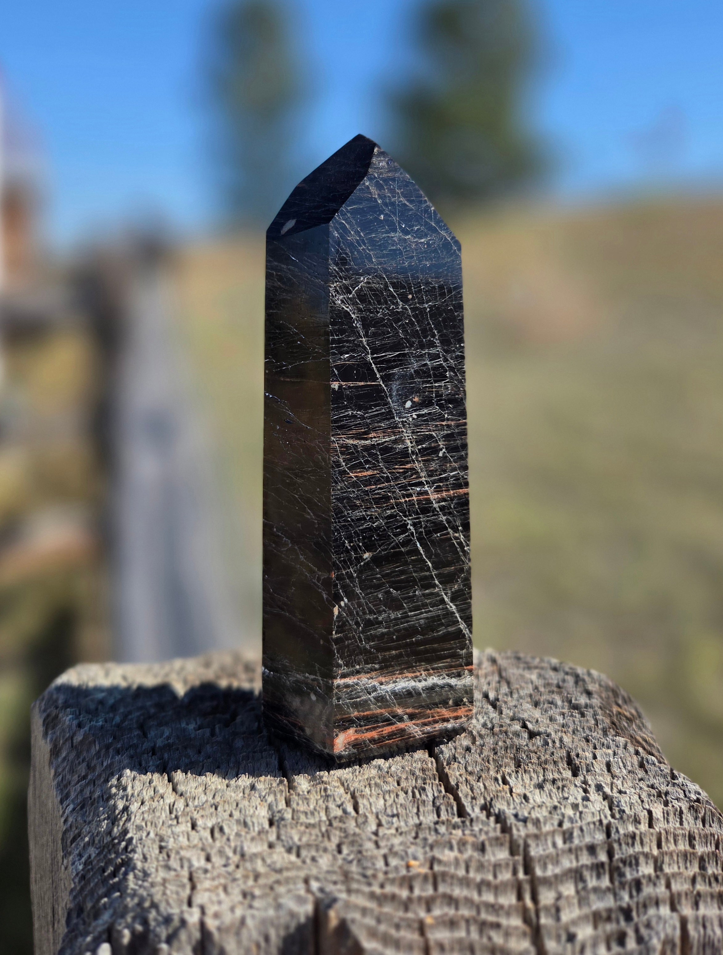 Black Tourmaline Towers - A size