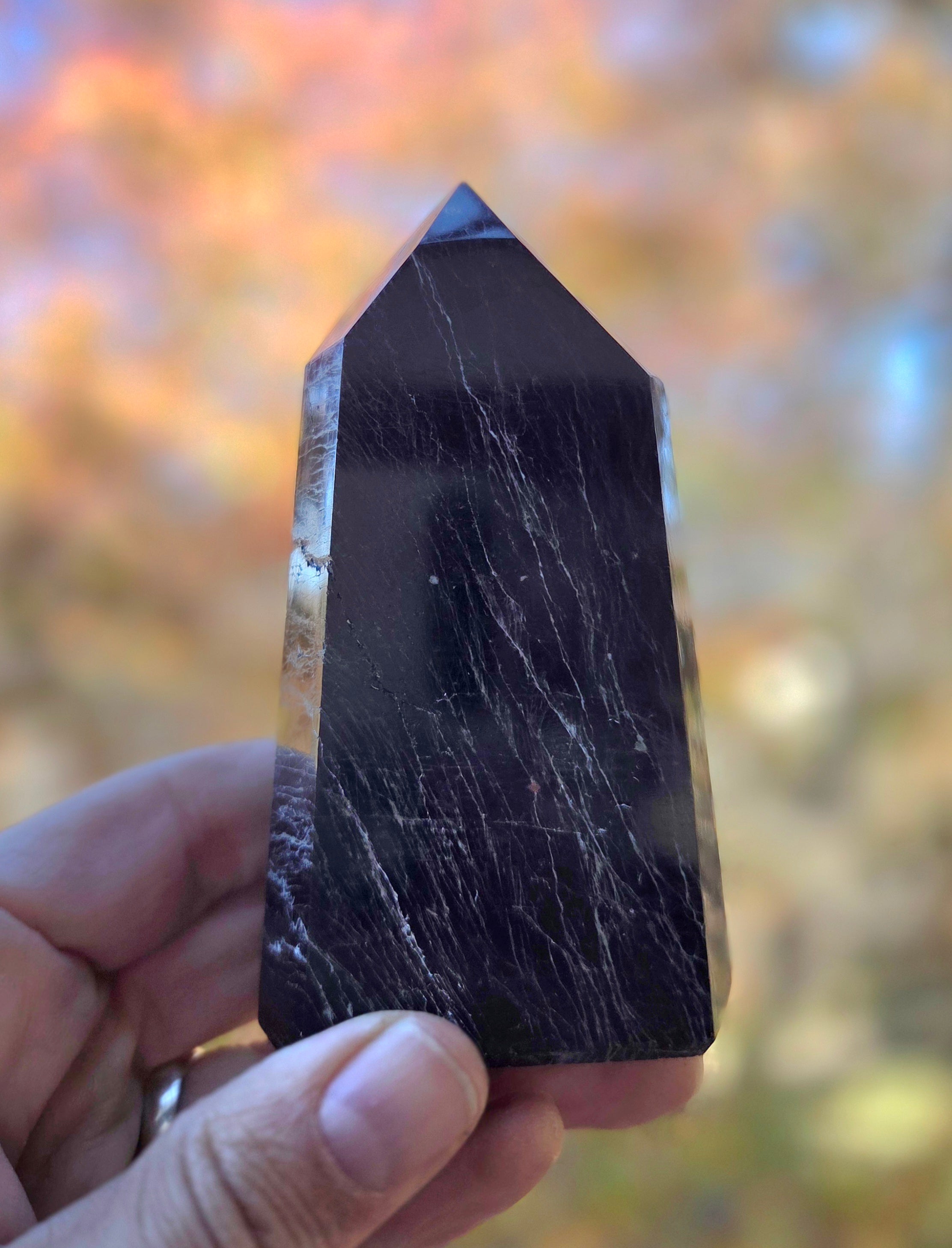 Black Tourmaline Towers - A size