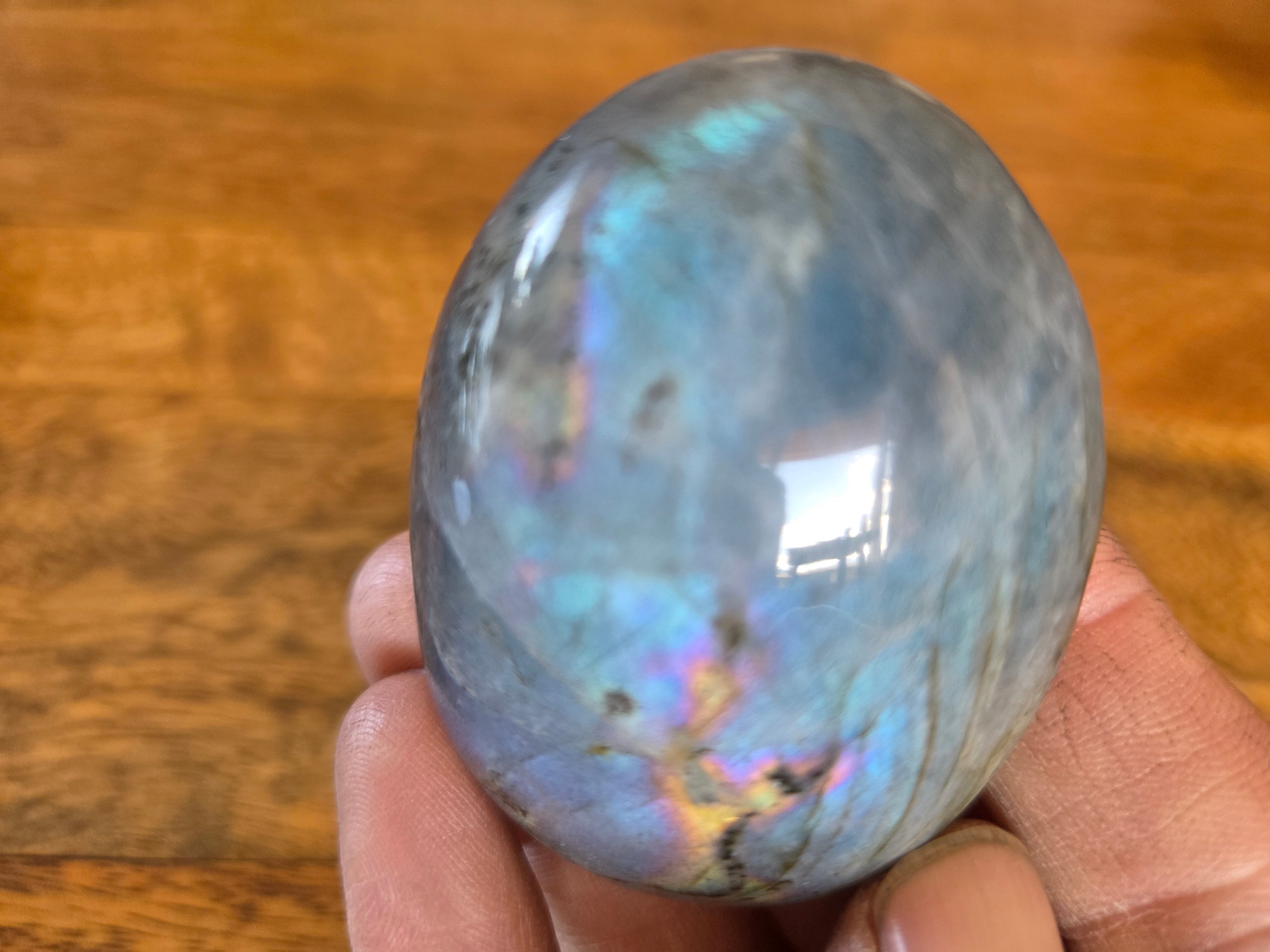 Labradorite Palm Stones - Smaller size