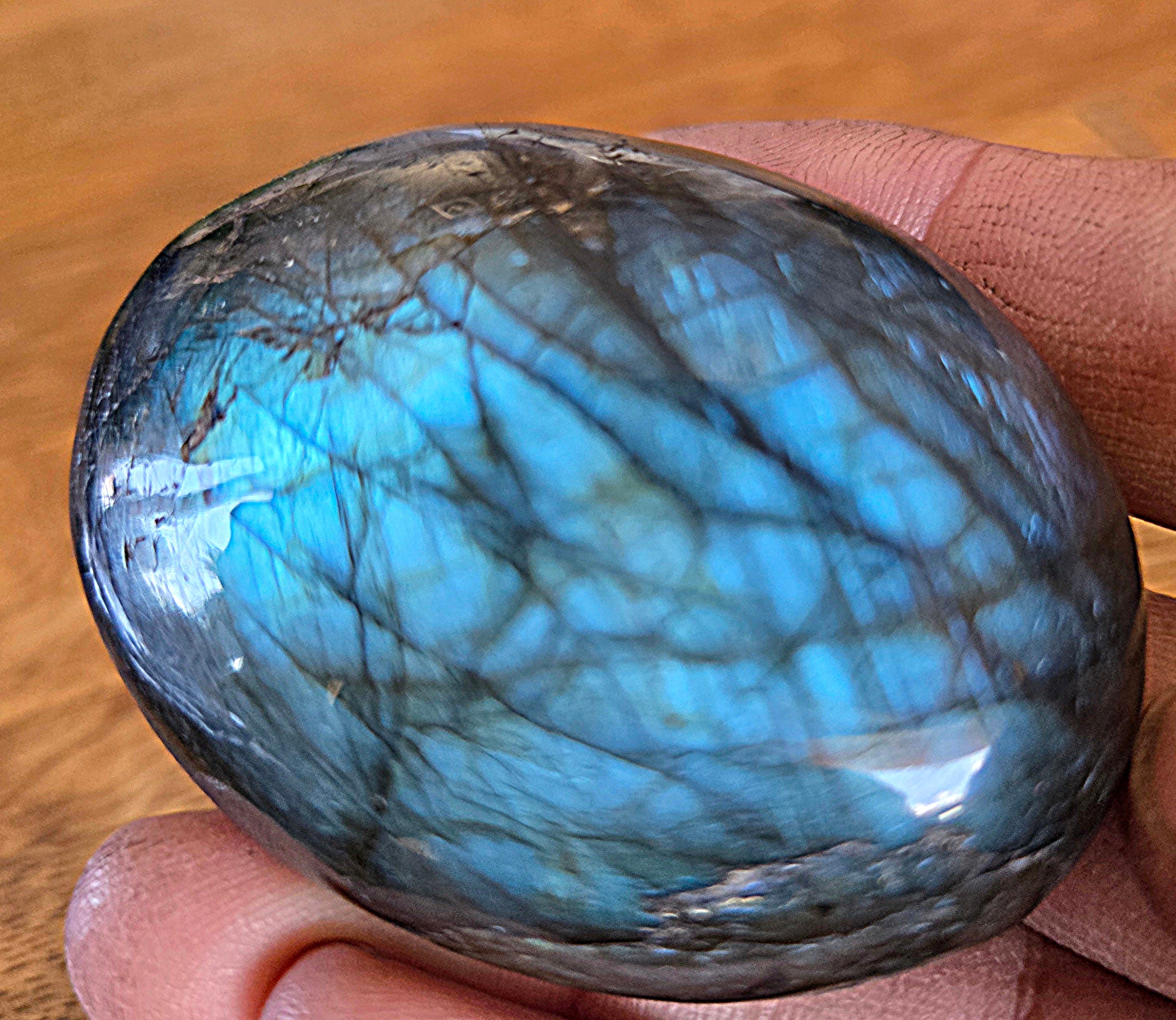Labradorite Palm Stones - Smaller size