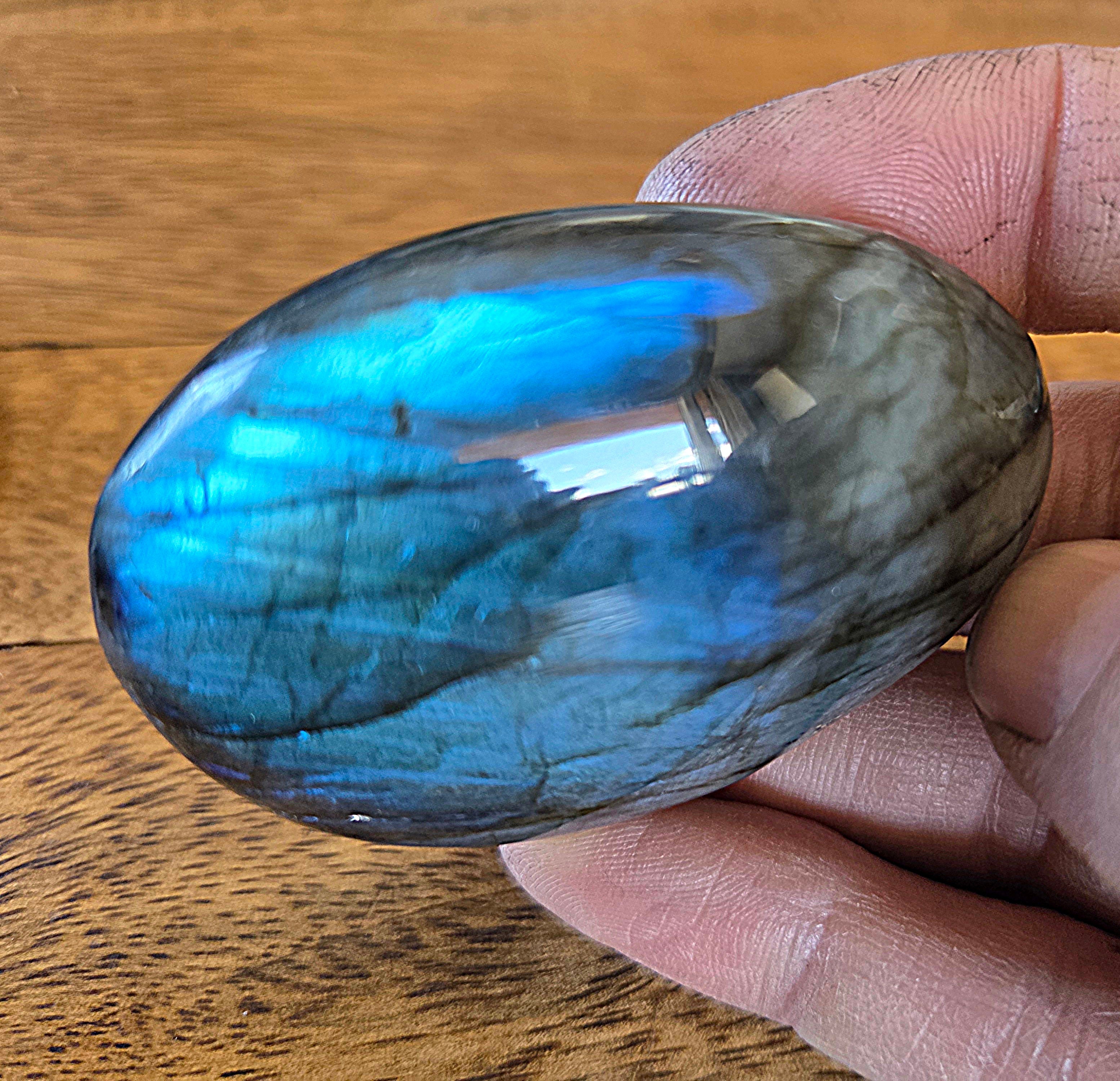 Labradorite Palm Stones - Smaller size