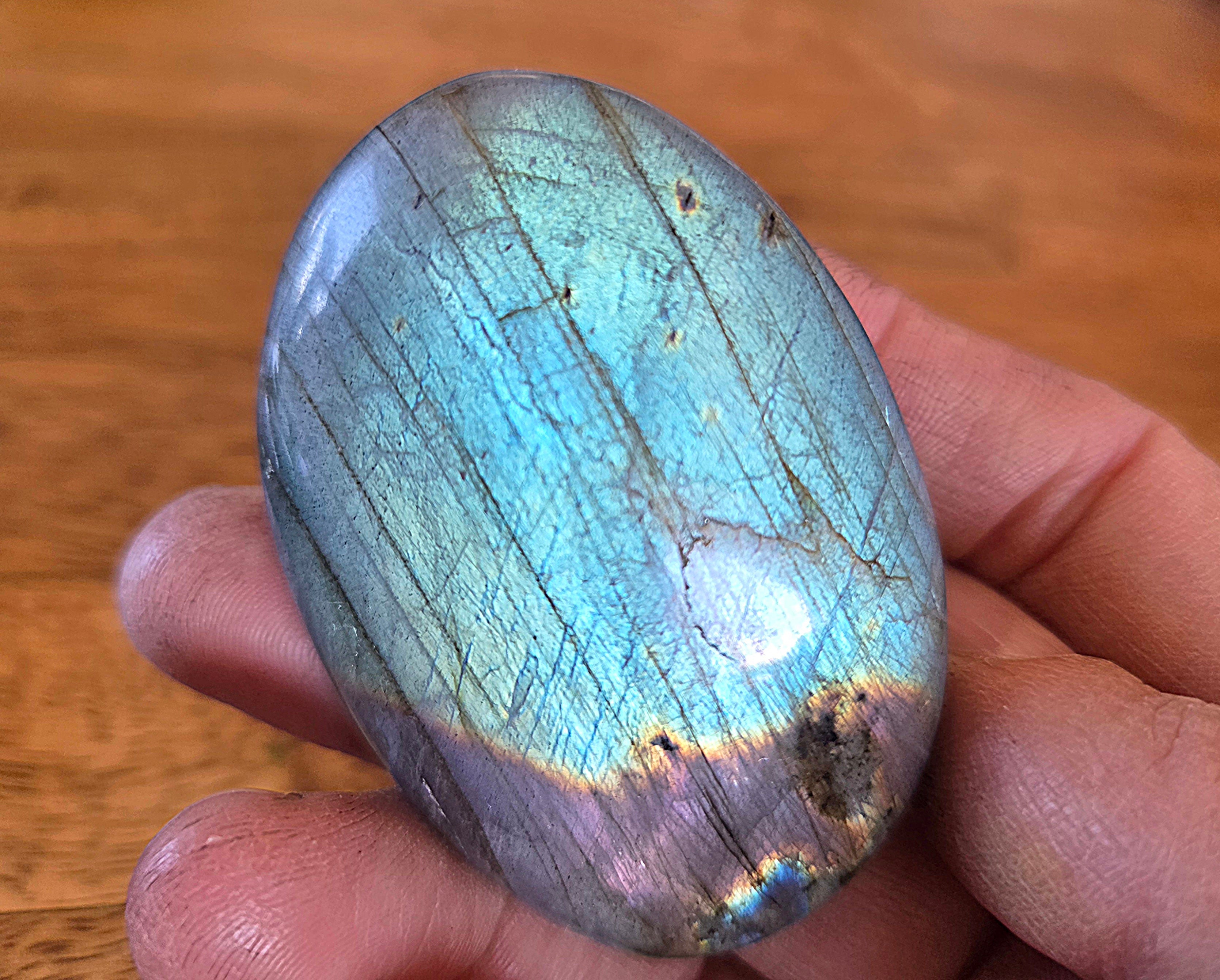 Labradorite Palm Stones - Smaller size