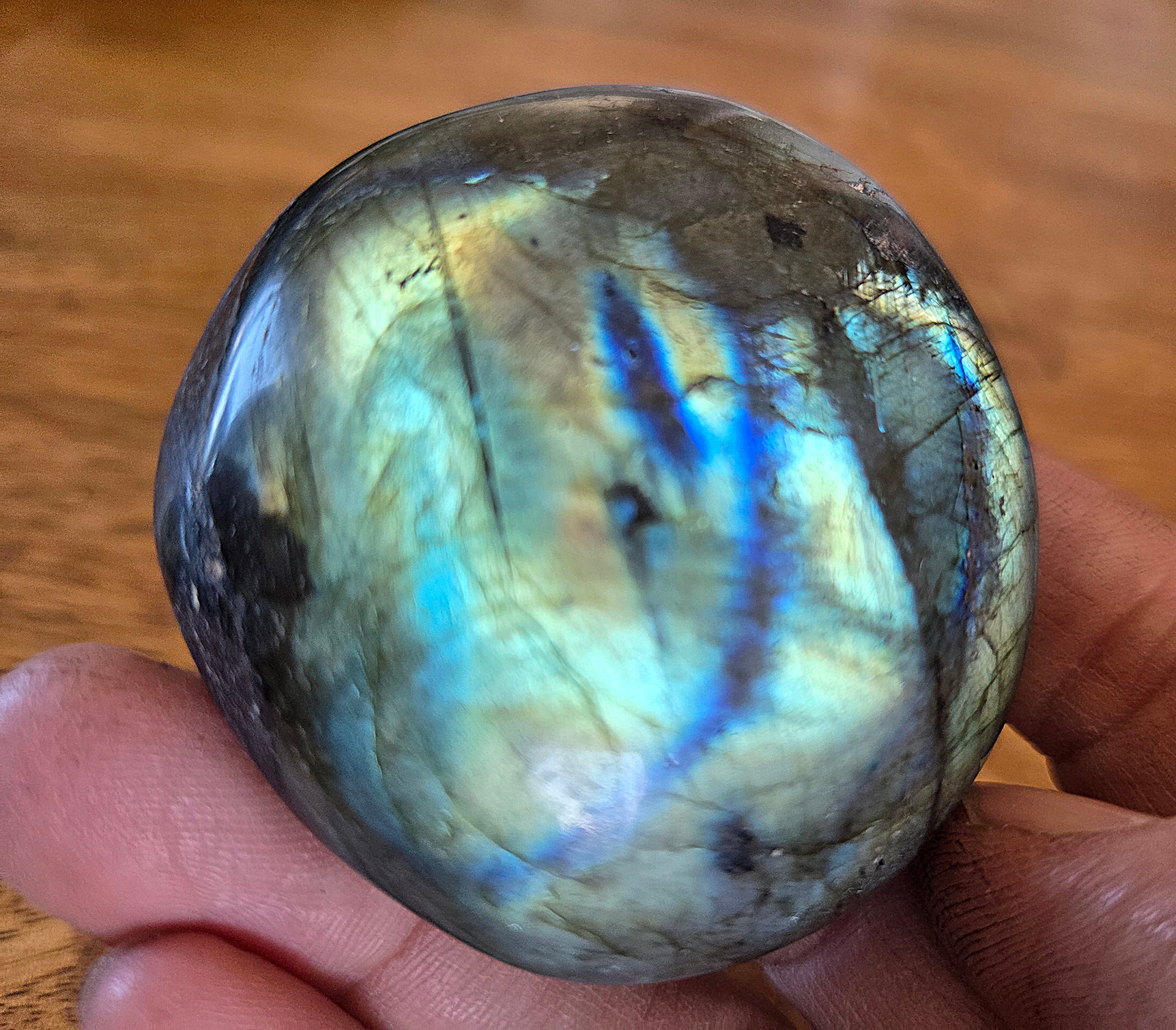 Labradorite Palm Stones - Smaller size