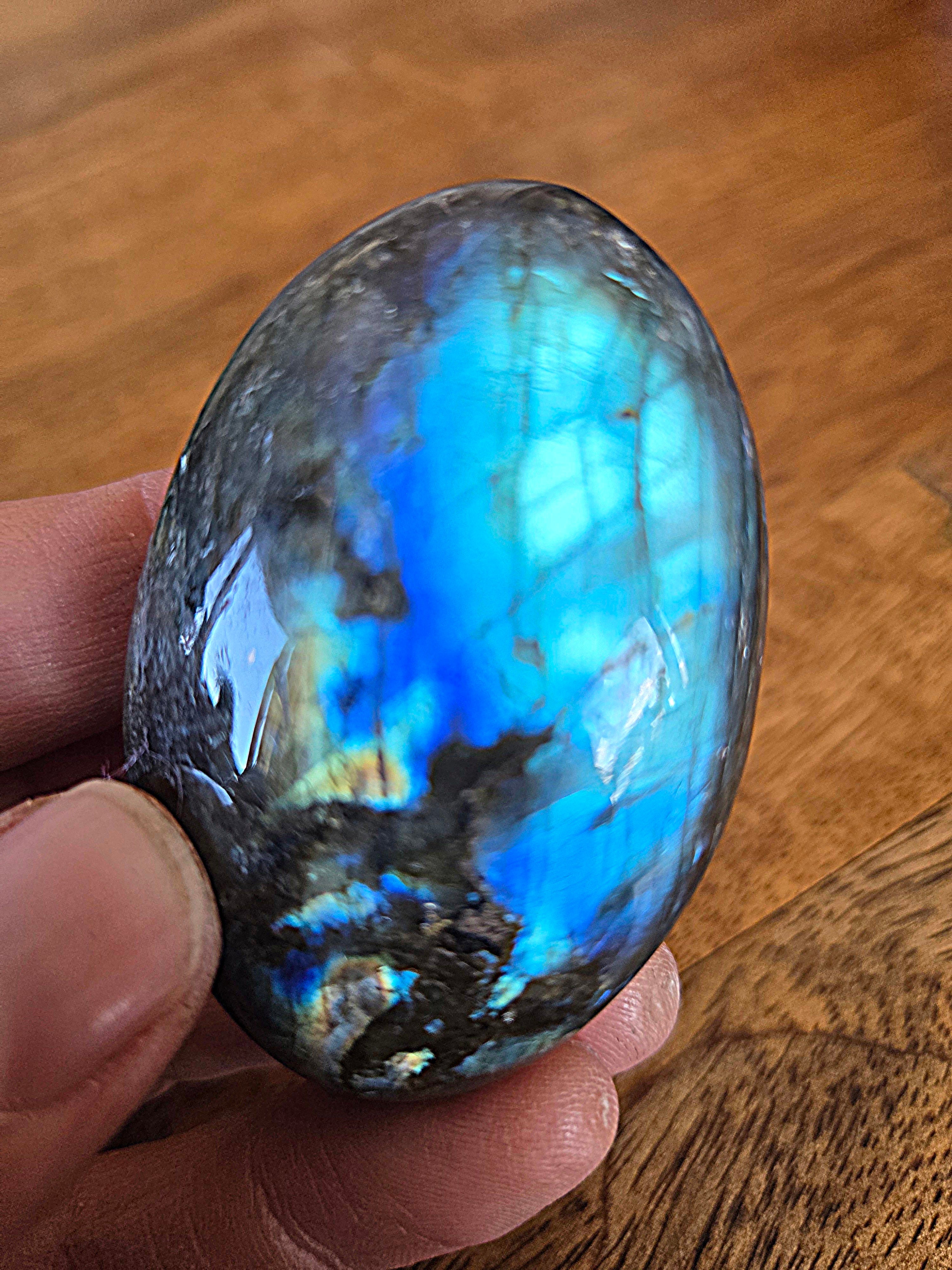 Labradorite Palm Stones - Smaller size