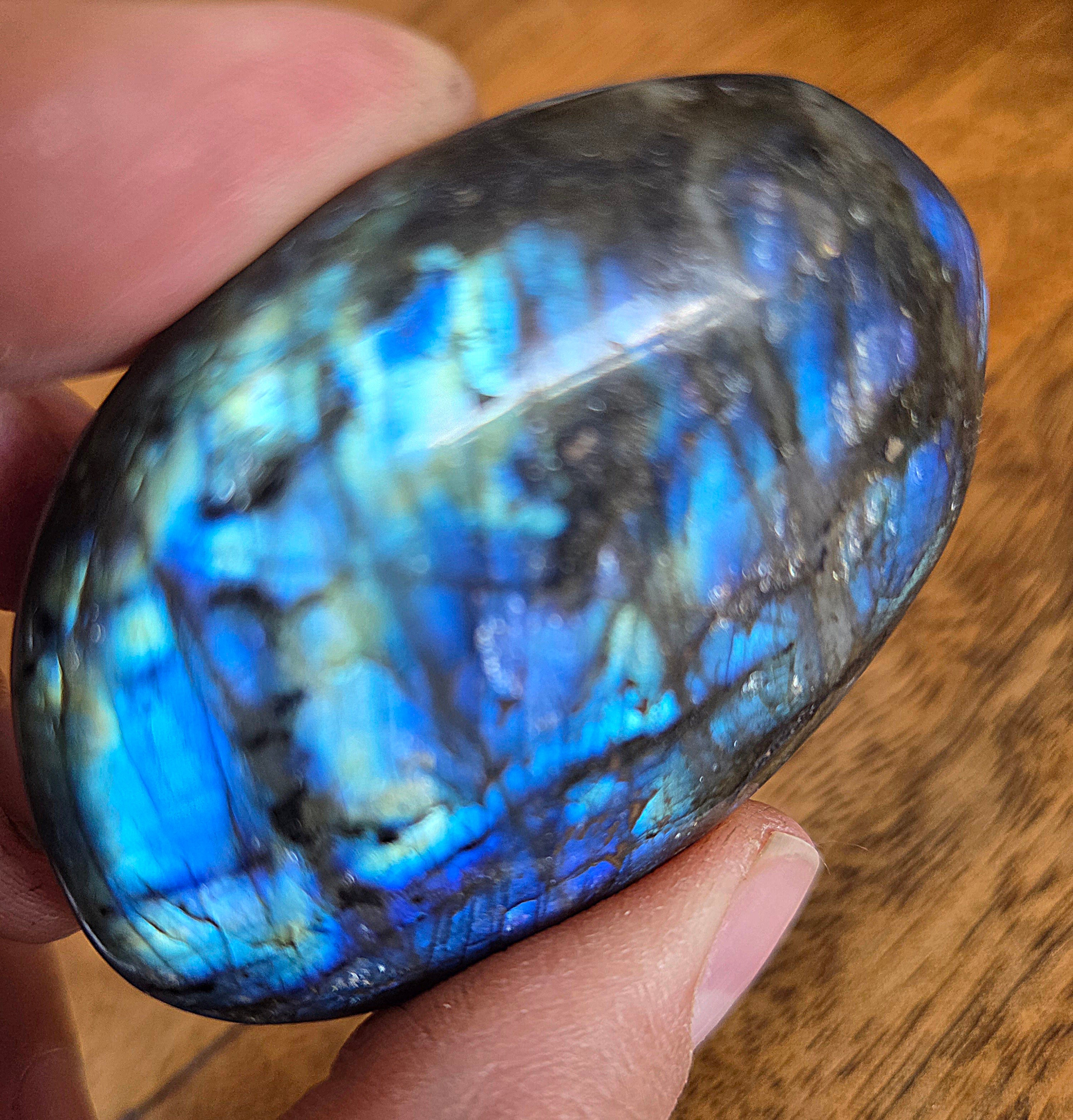 Labradorite Palm Stones - Smaller size