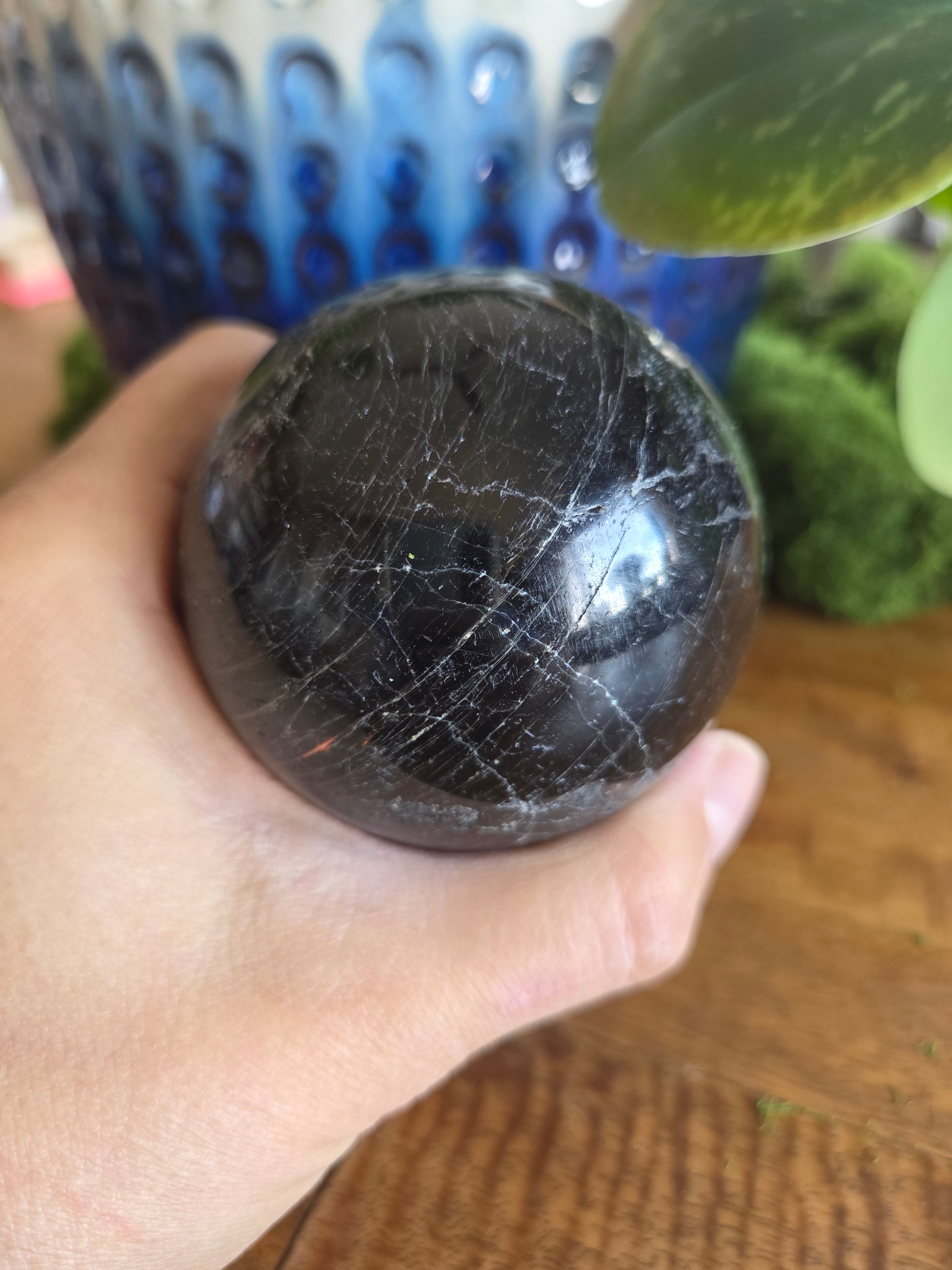 Black Tourmaline Spheres