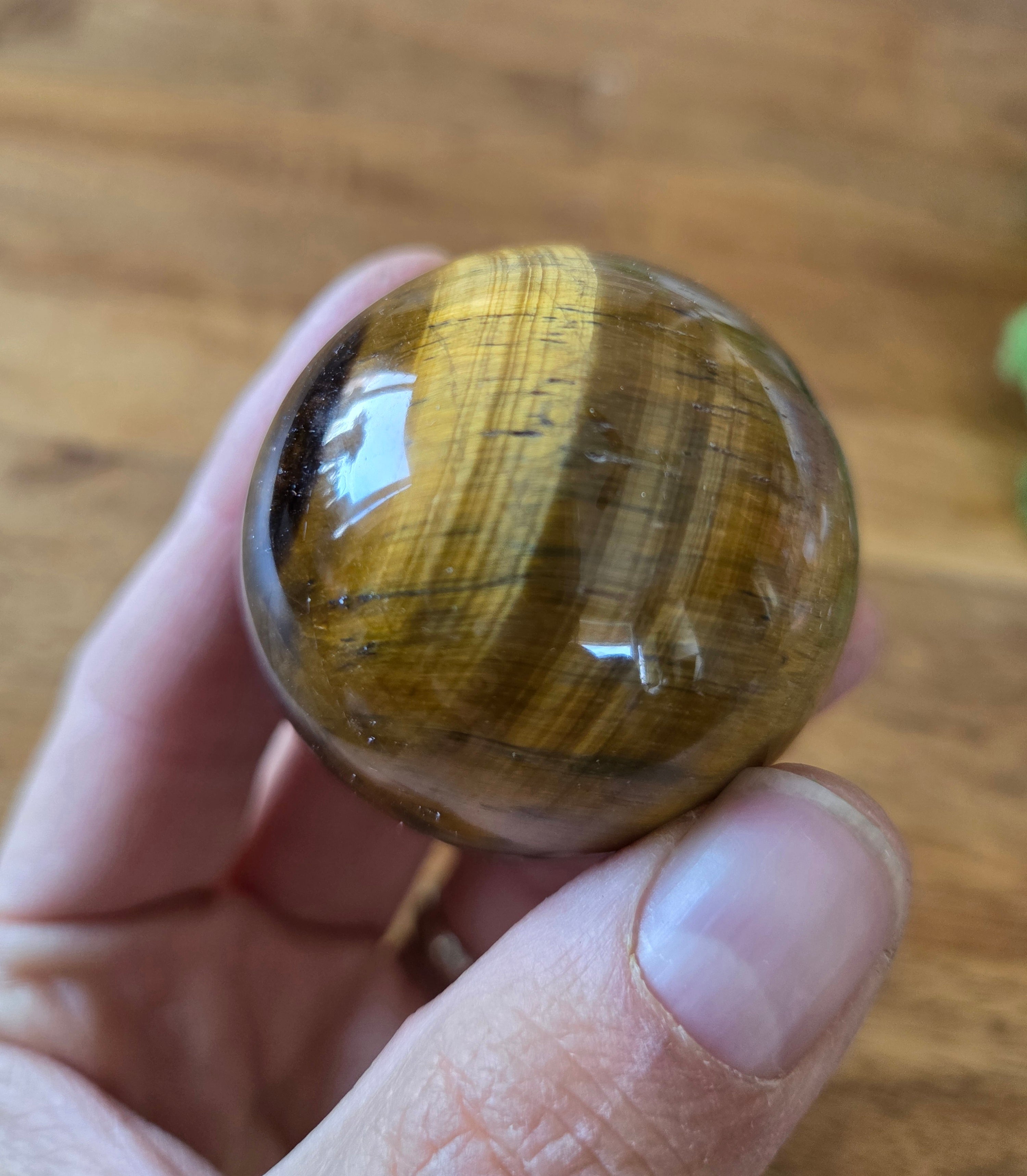 Tiger Eye Sphere
