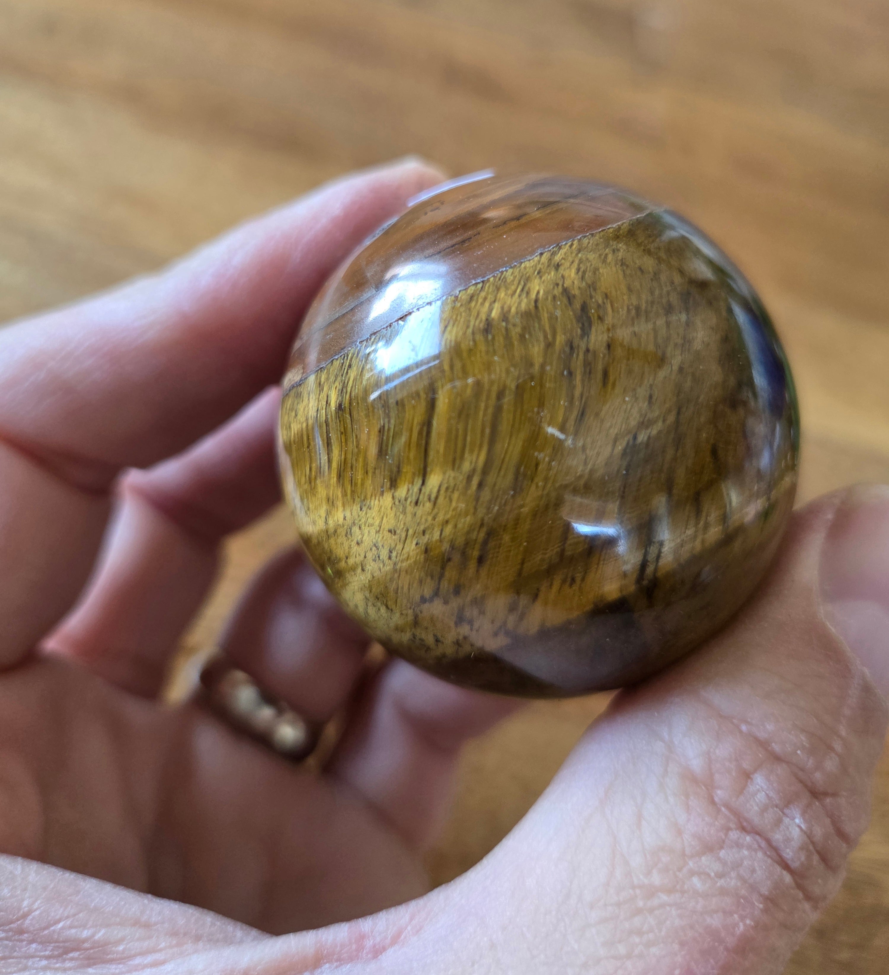 Tiger Eye Sphere