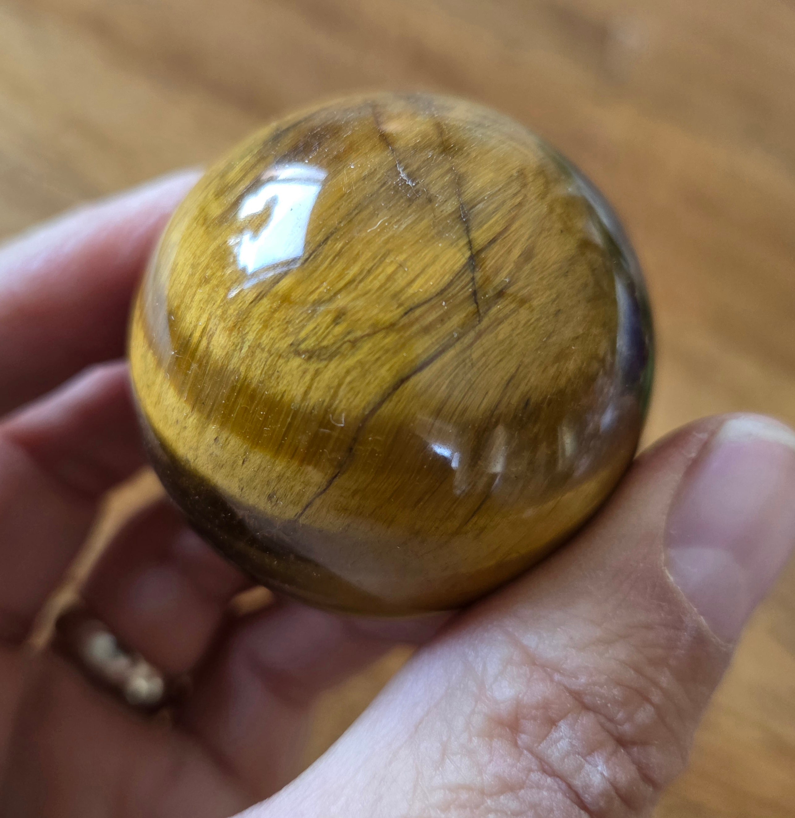 Tiger Eye Sphere