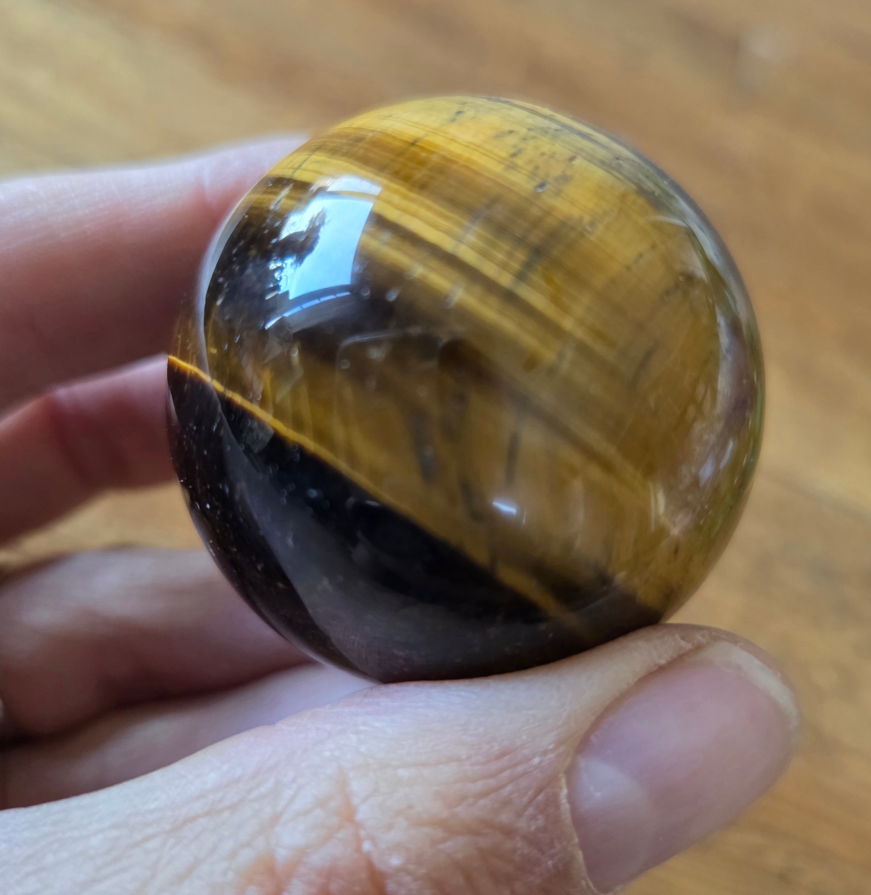 Tiger Eye Sphere
