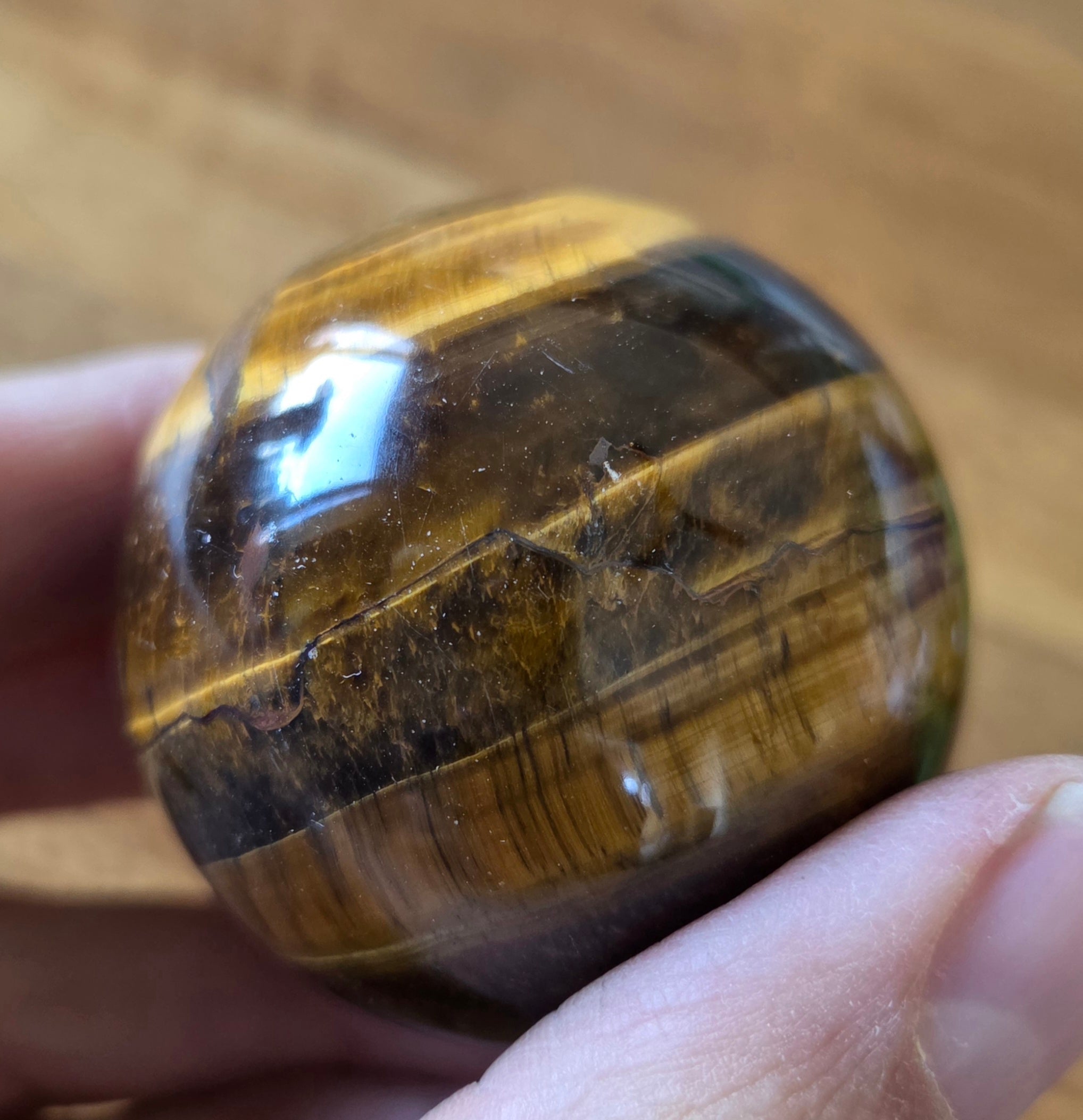 Tiger Eye Sphere