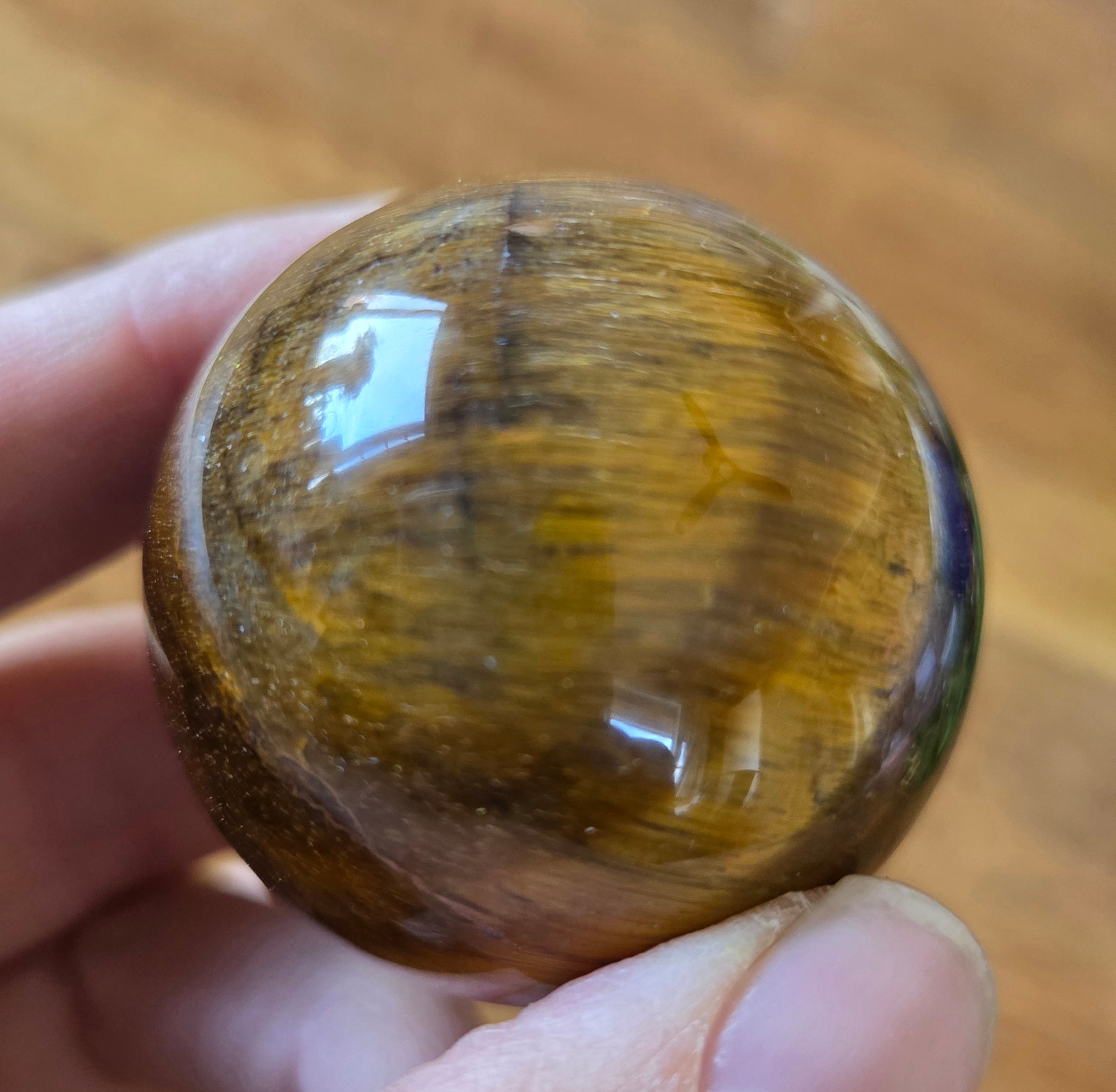 Tiger Eye Sphere