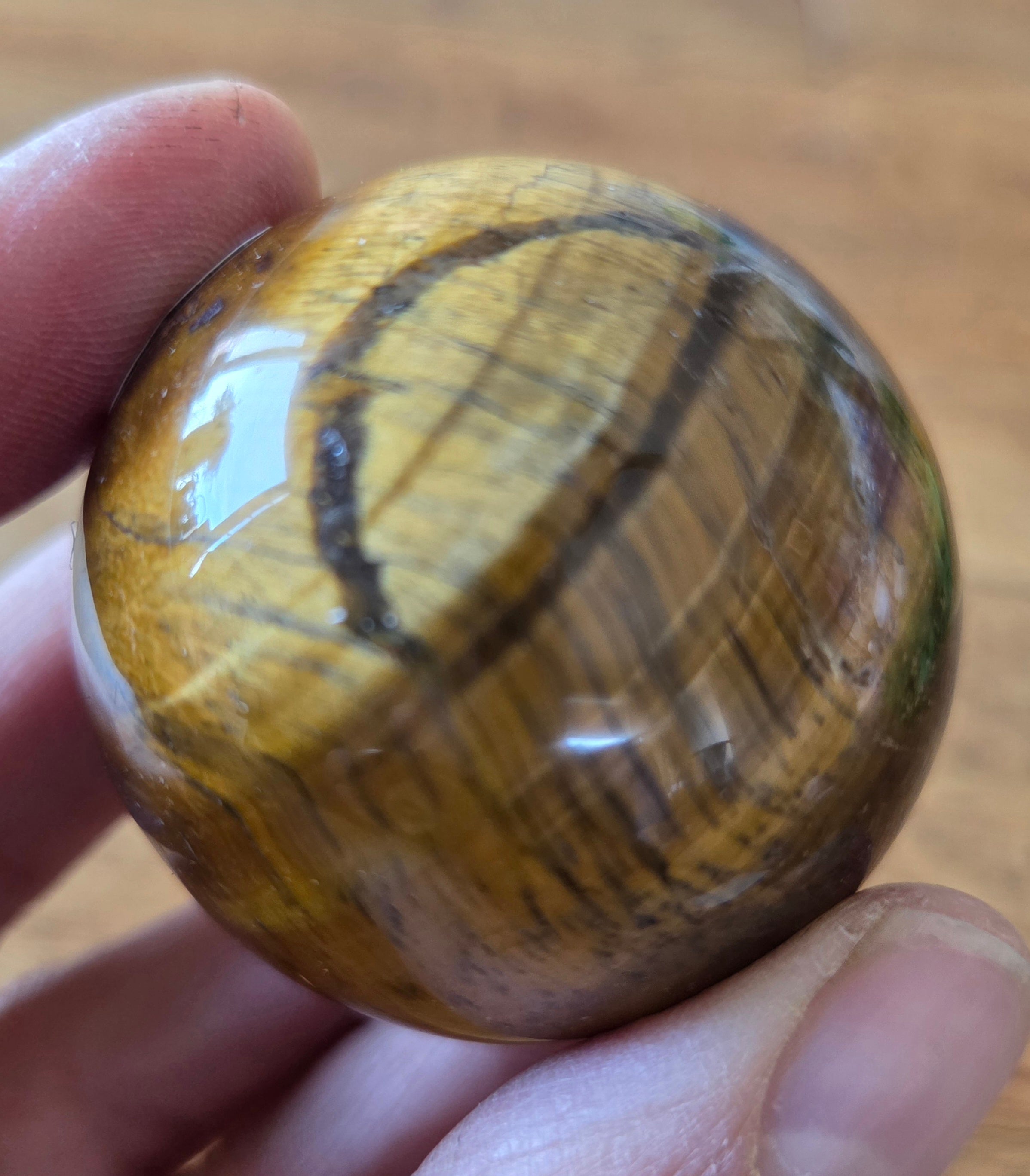 Tiger Eye Sphere