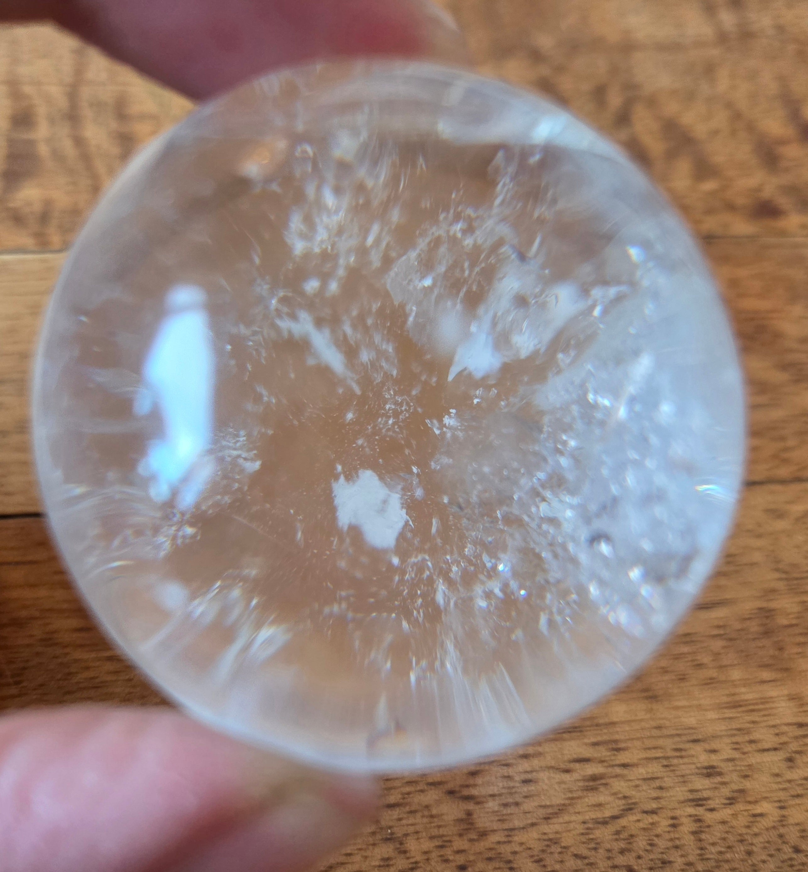 Clear Quartz Spheres - Grade A to Exquisite