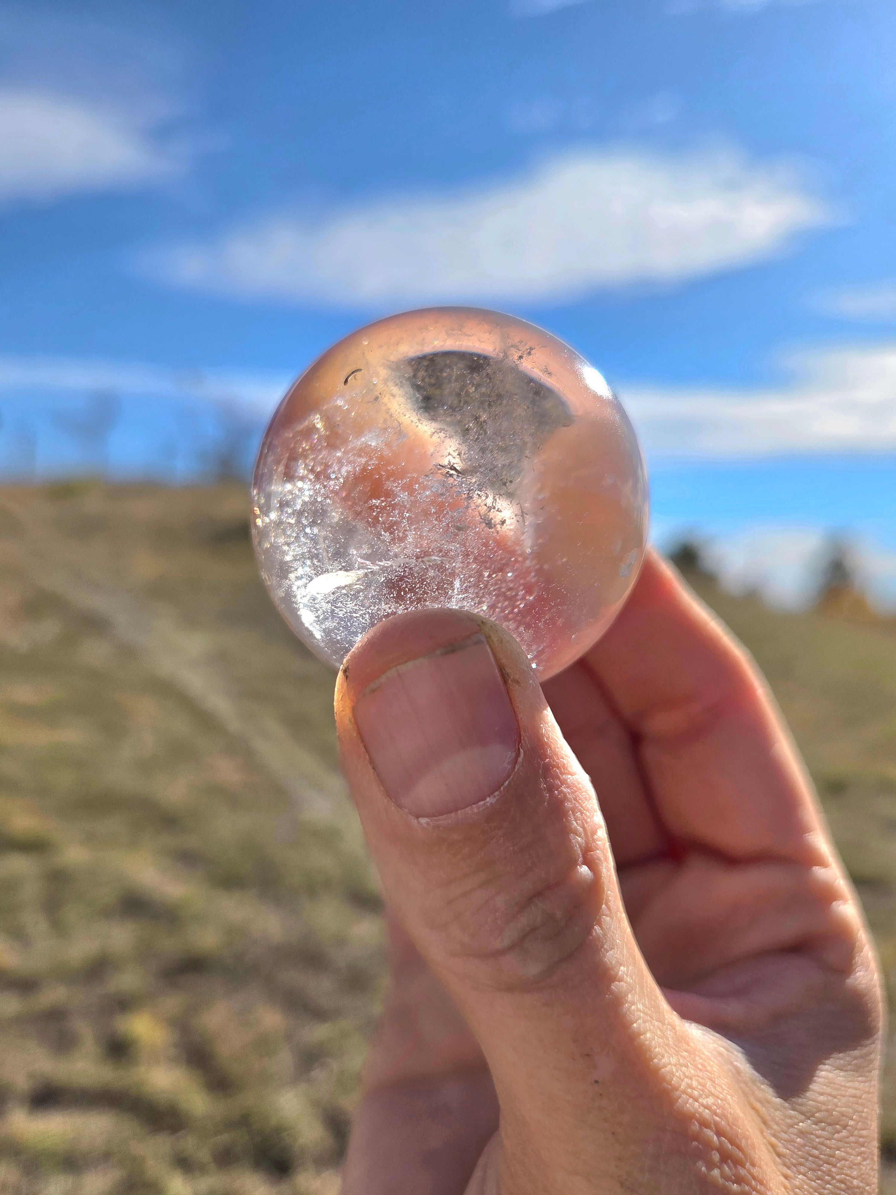 Clear Quartz Spheres - Grade A to Exquisite