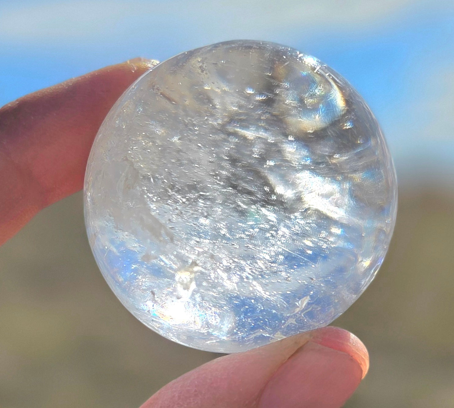 Clear Quartz Spheres - Grade A to Exquisite