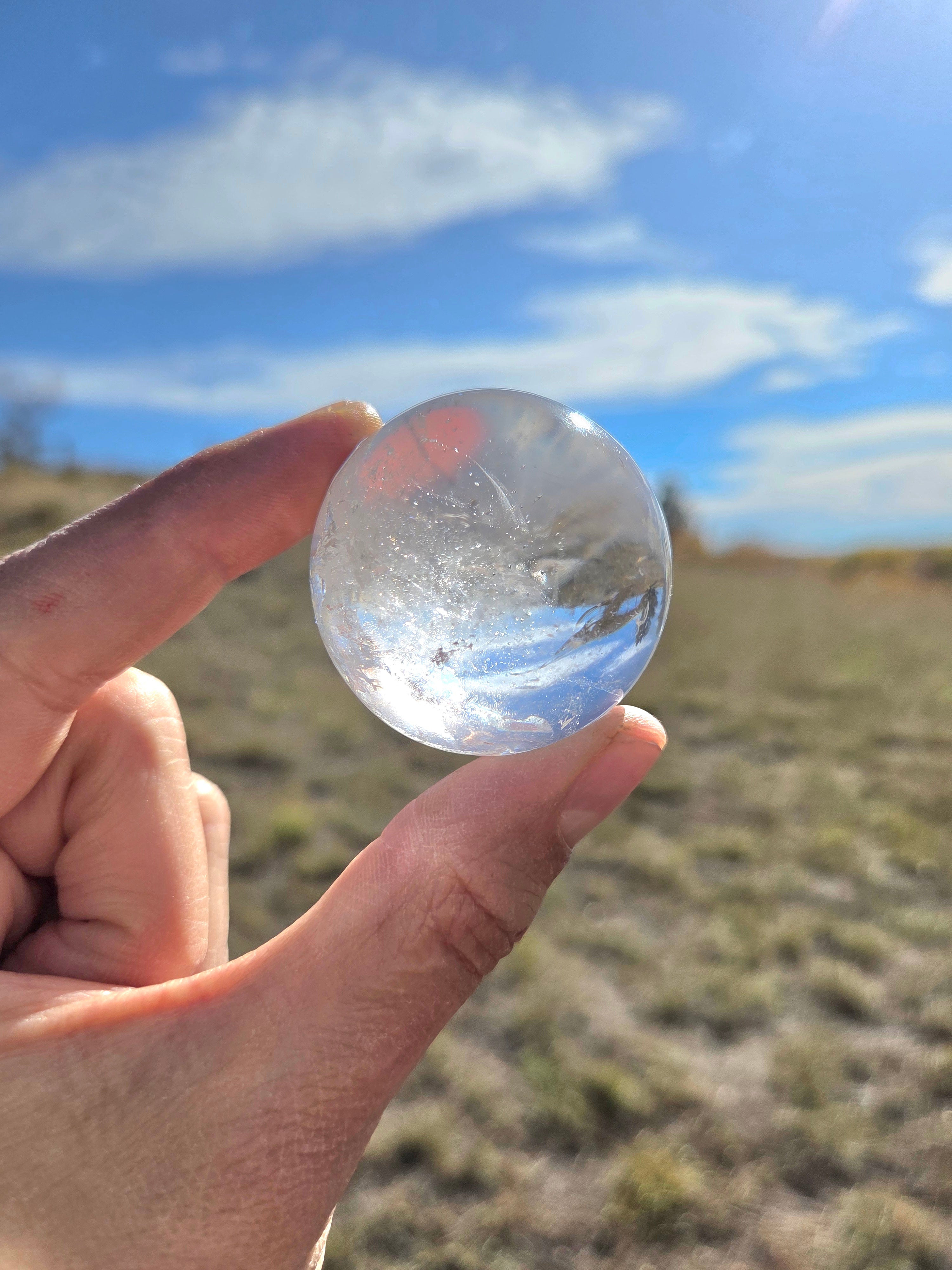 Clear Quartz Spheres - Grade A to Exquisite