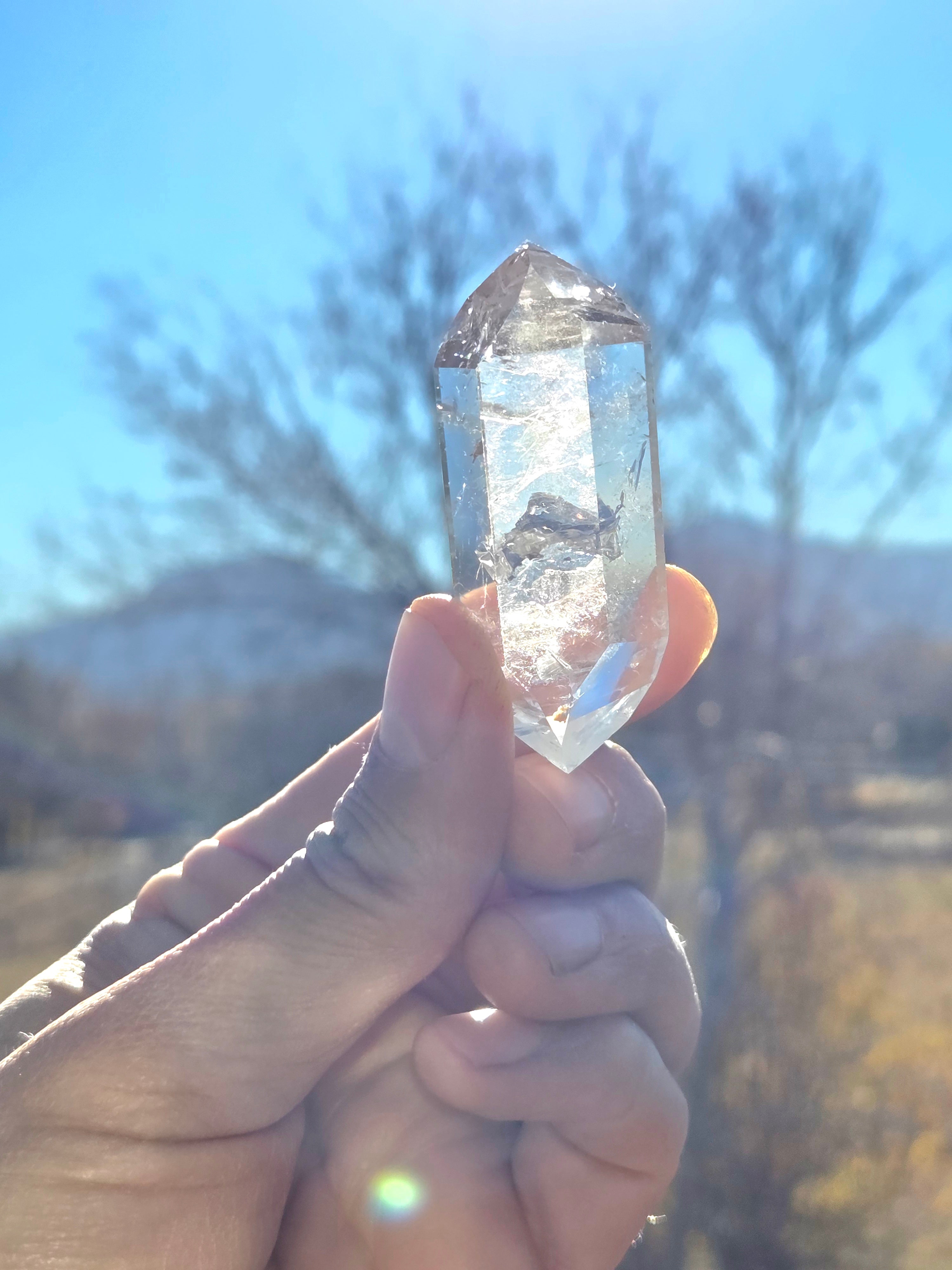 Quartz - Clear, Double Terminated - size B