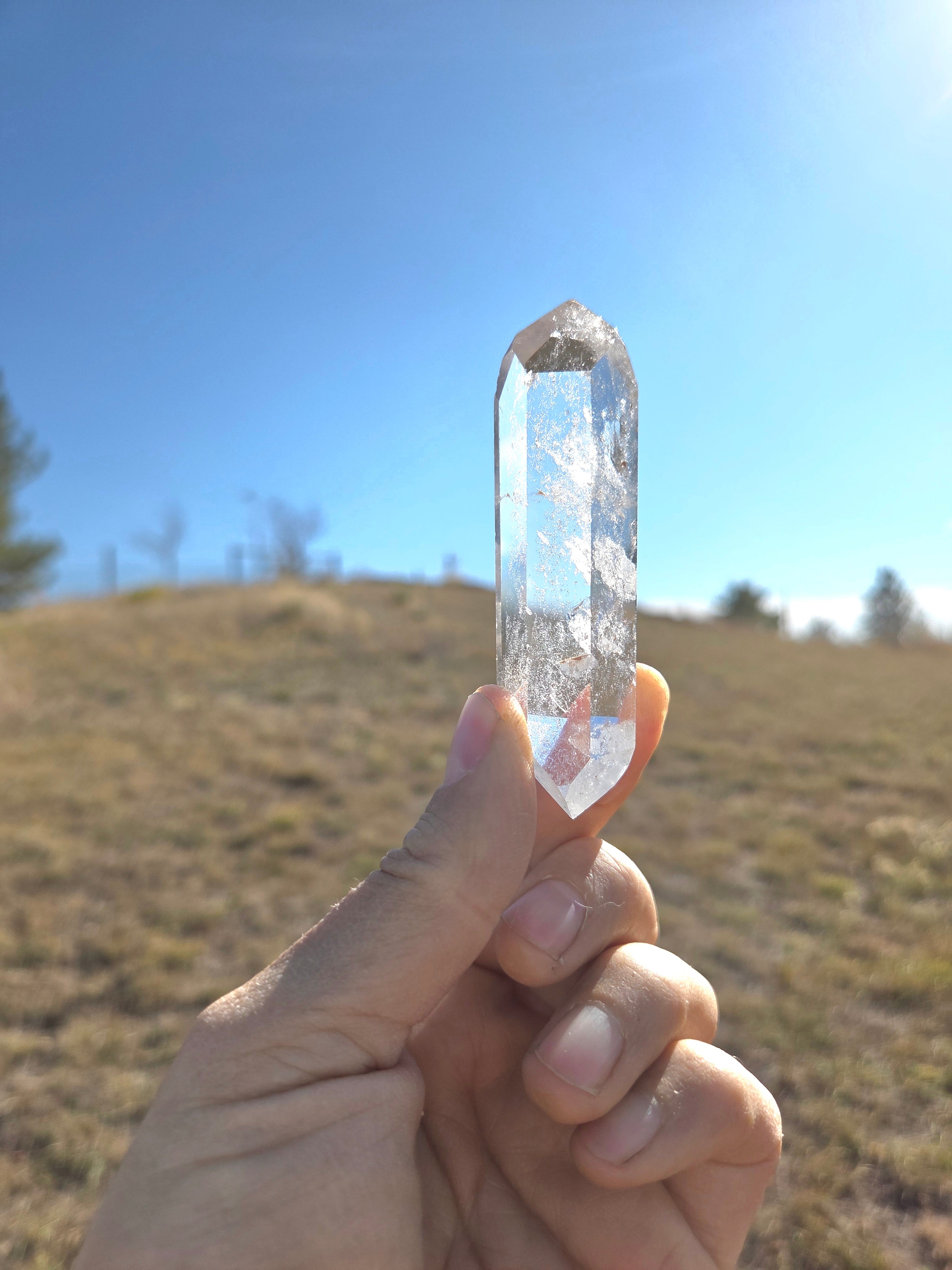 Quartz - Clear, Double Terminated - size C